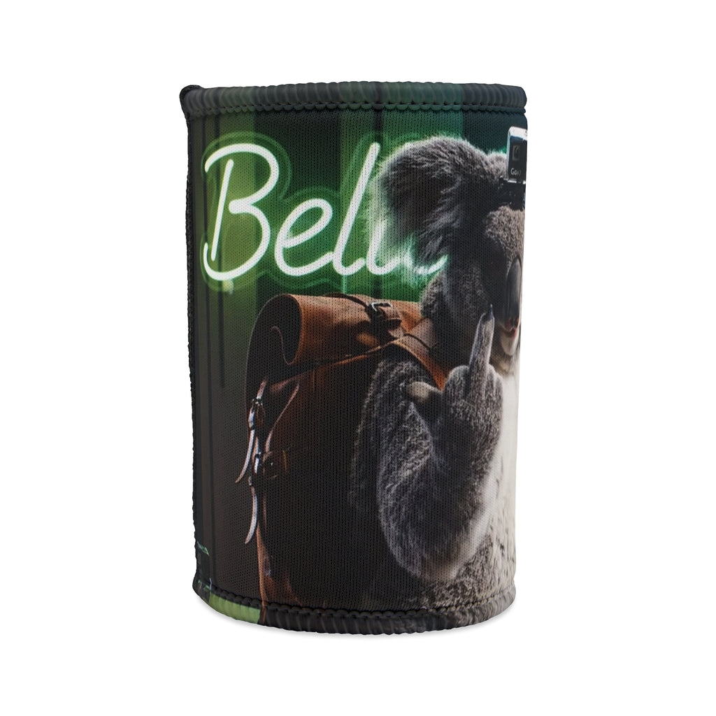 🍻 Bellbird Hollow Stubby Cooler – “Studio Flick Off”