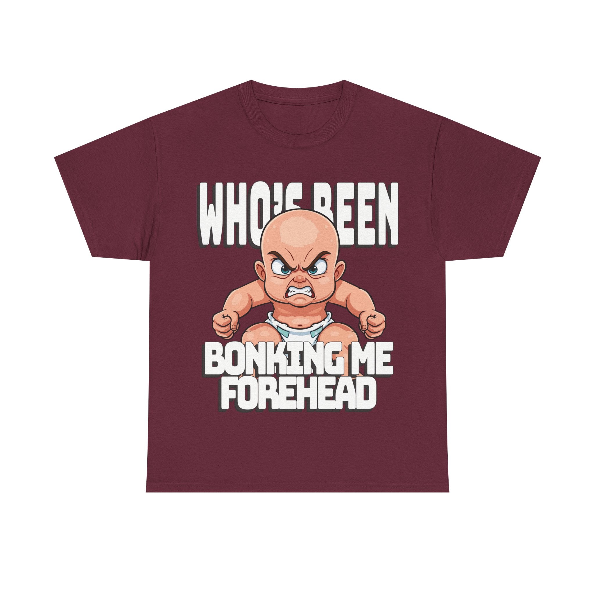 👕 Bellbird Hollow Tee "Who's Been Bonking Me Forehead " 😎😂 (Unisex Heavy Cotton)