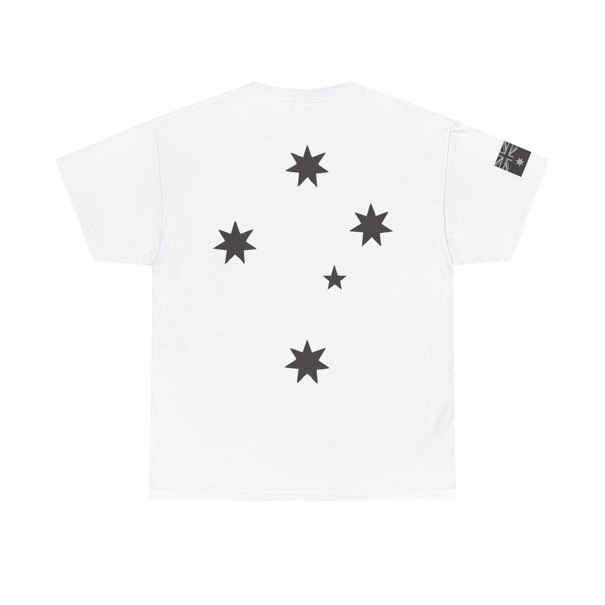 ⭐🇦🇺 Southern Stars Minimalist Tee – Quiet Aussie Pride (Unisex Heavy Cotton)