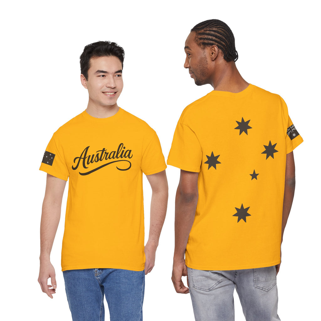 ⭐🇦🇺 Southern Stars Minimalist Tee – Quiet Aussie Pride (Unisex Heavy Cotton)