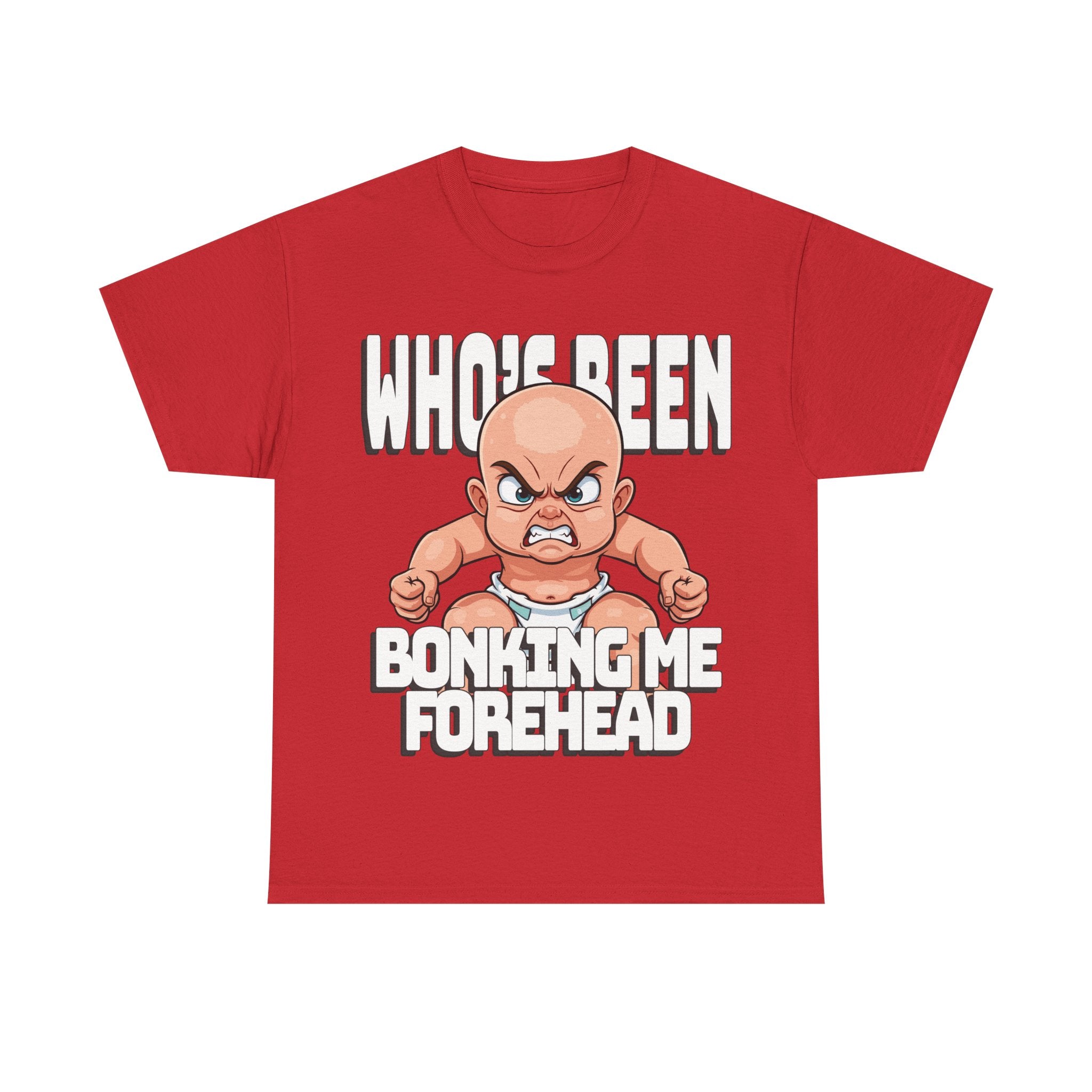 👕 Bellbird Hollow Tee "Who's Been Bonking Me Forehead " 😎😂 (Unisex Heavy Cotton)