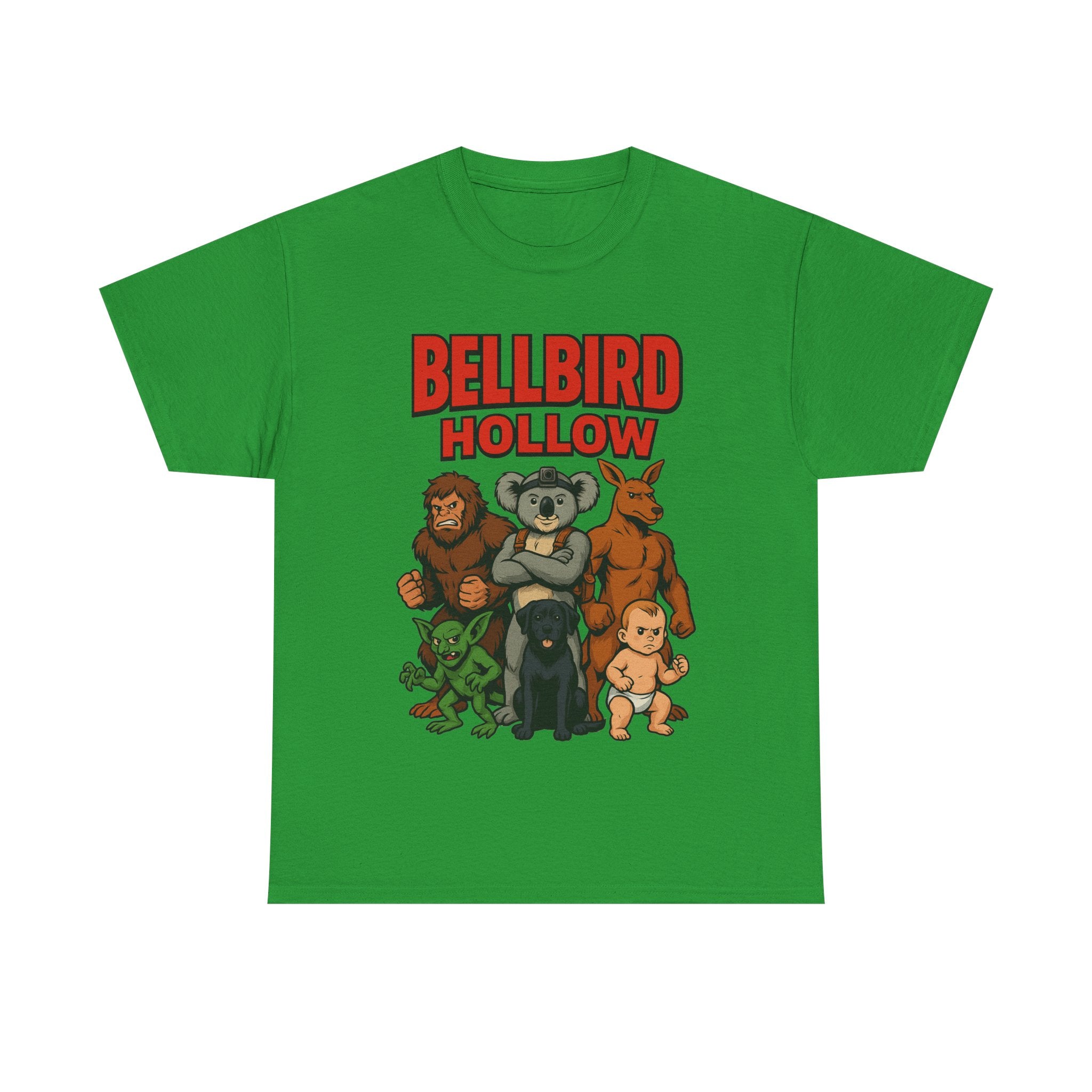 🐦💥 Bellbird Hollow Super-Team Tee – Comic Style Edition ⚡👕 (Unisex Heavy Cotton)