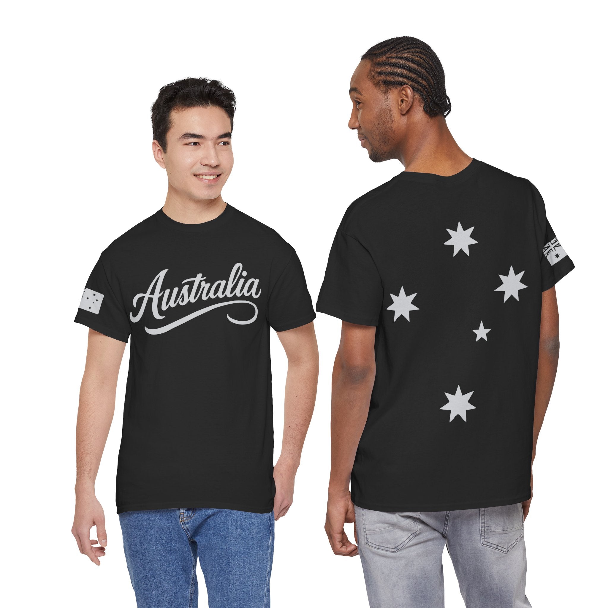 ⭐🇦🇺 Southern Stars Minimalist Tee – Quiet Aussie Pride (Unisex Heavy Cotton)