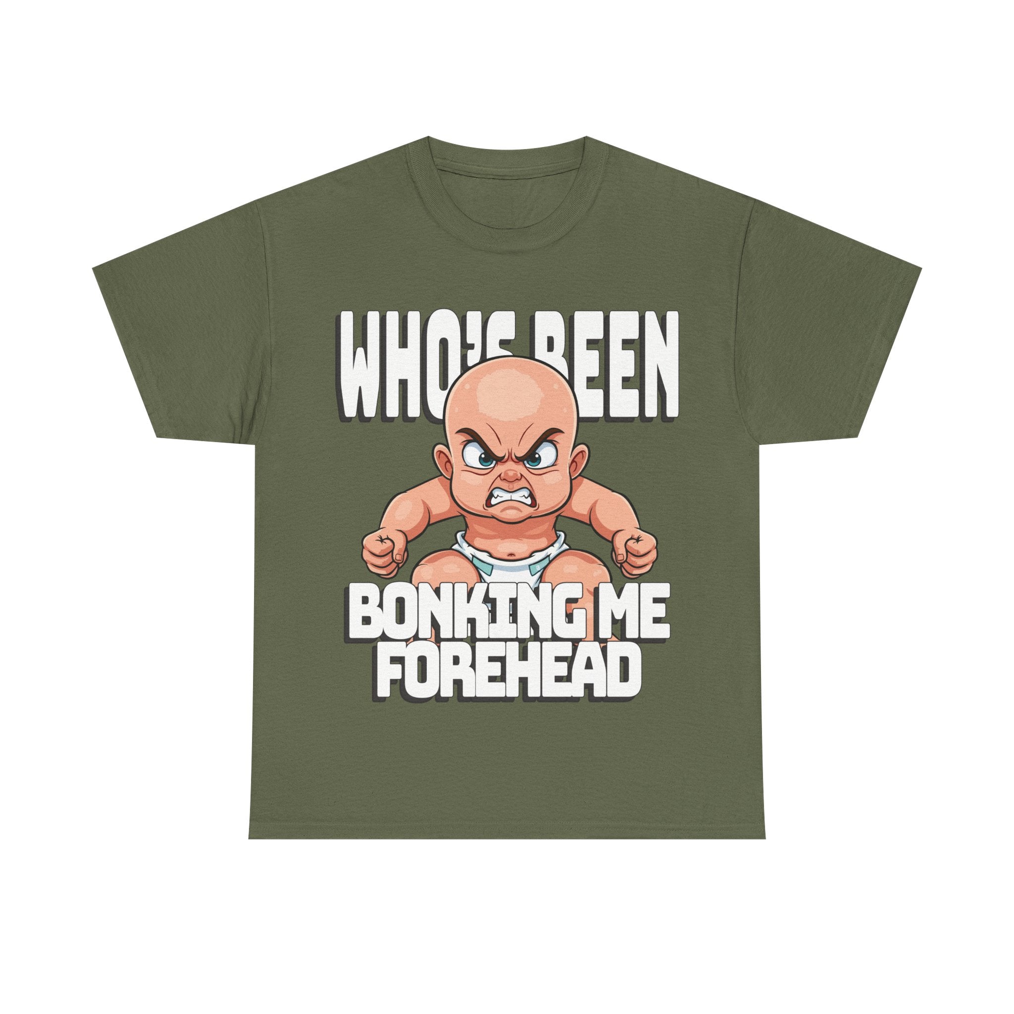 👕 Bellbird Hollow Tee "Who's Been Bonking Me Forehead " 😎😂 (Unisex Heavy Cotton)