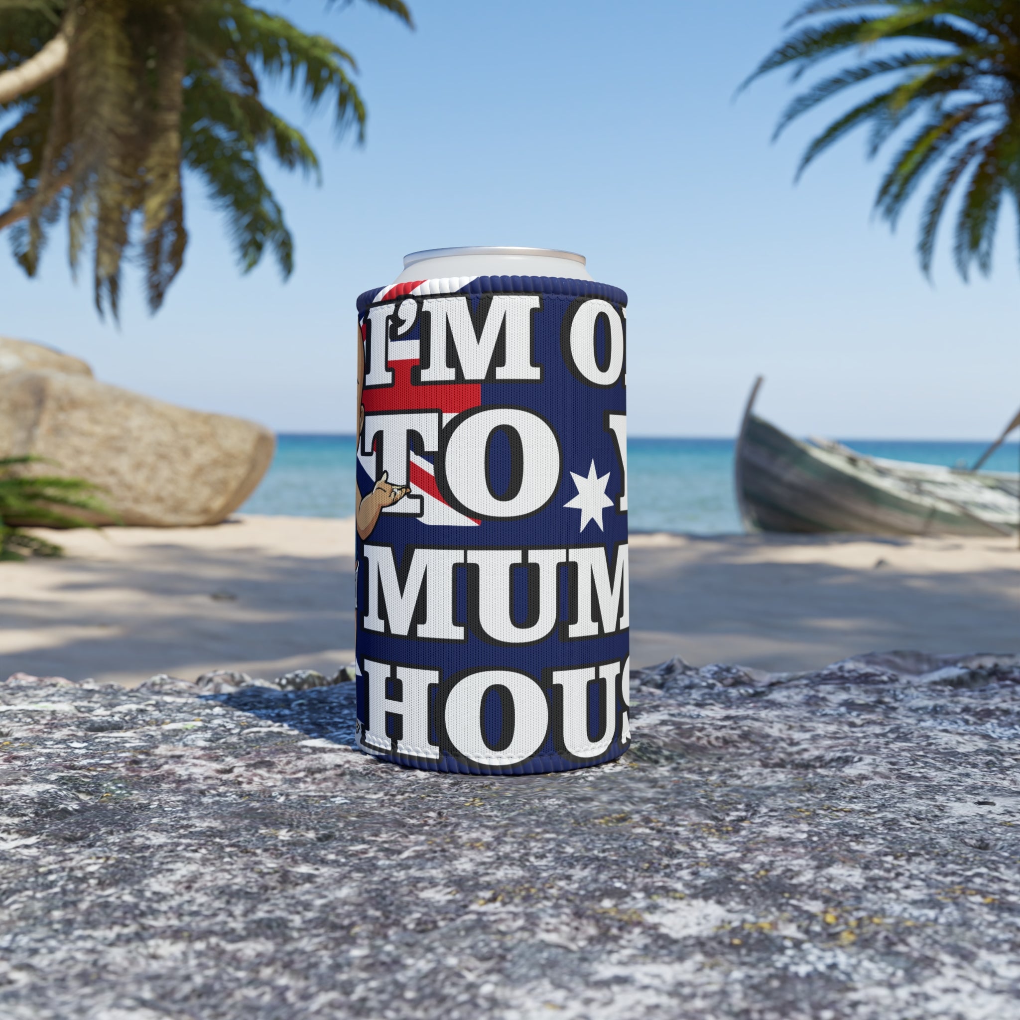 Smooth Baby Stubby Cooler, Fun Gift for BBQs, Parties, Birthdays, Australia Day, Beer Lovers, Drink Holder, Unique Coolers