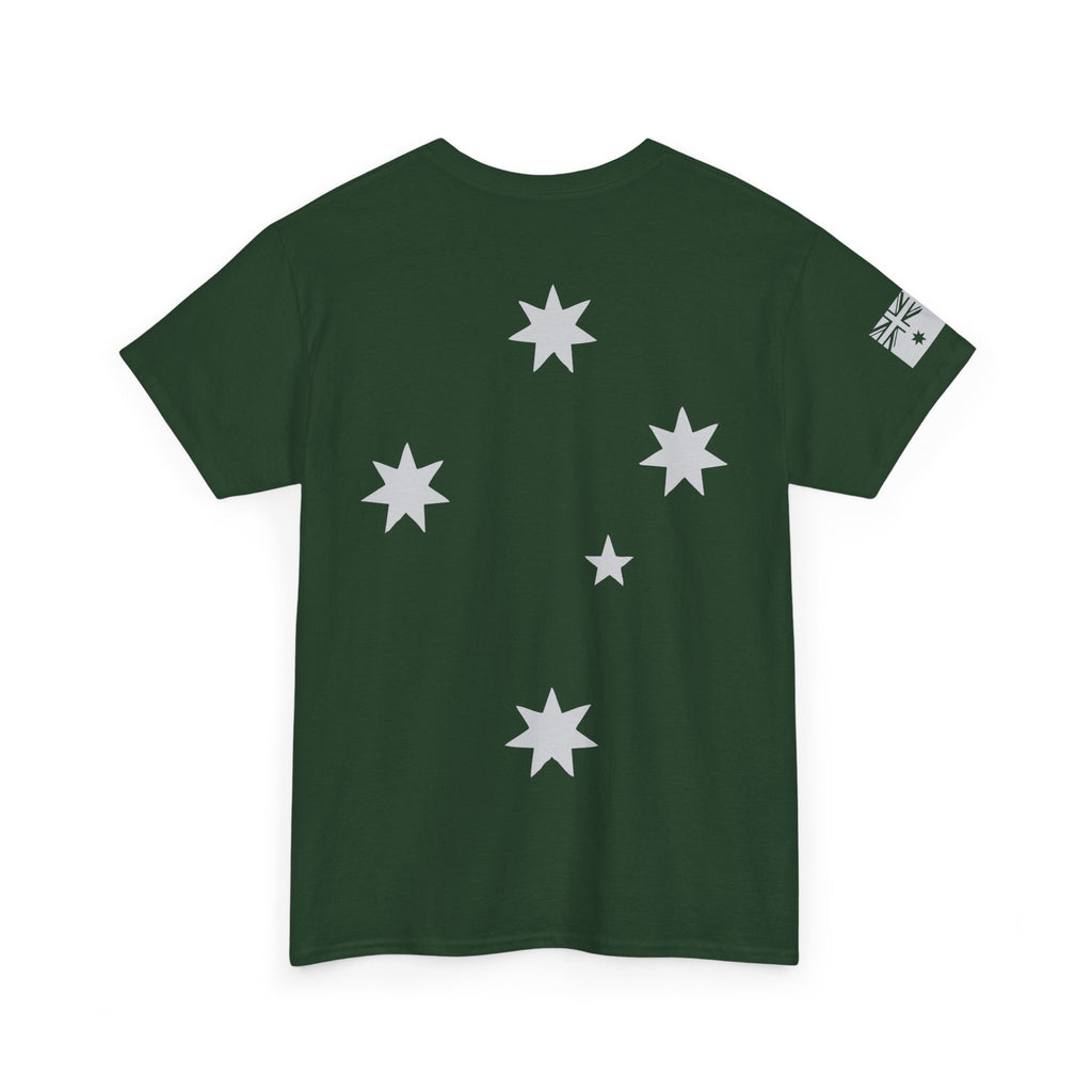 ⭐🇦🇺 Southern Stars Minimalist Tee – Quiet Aussie Pride (Unisex Heavy Cotton)