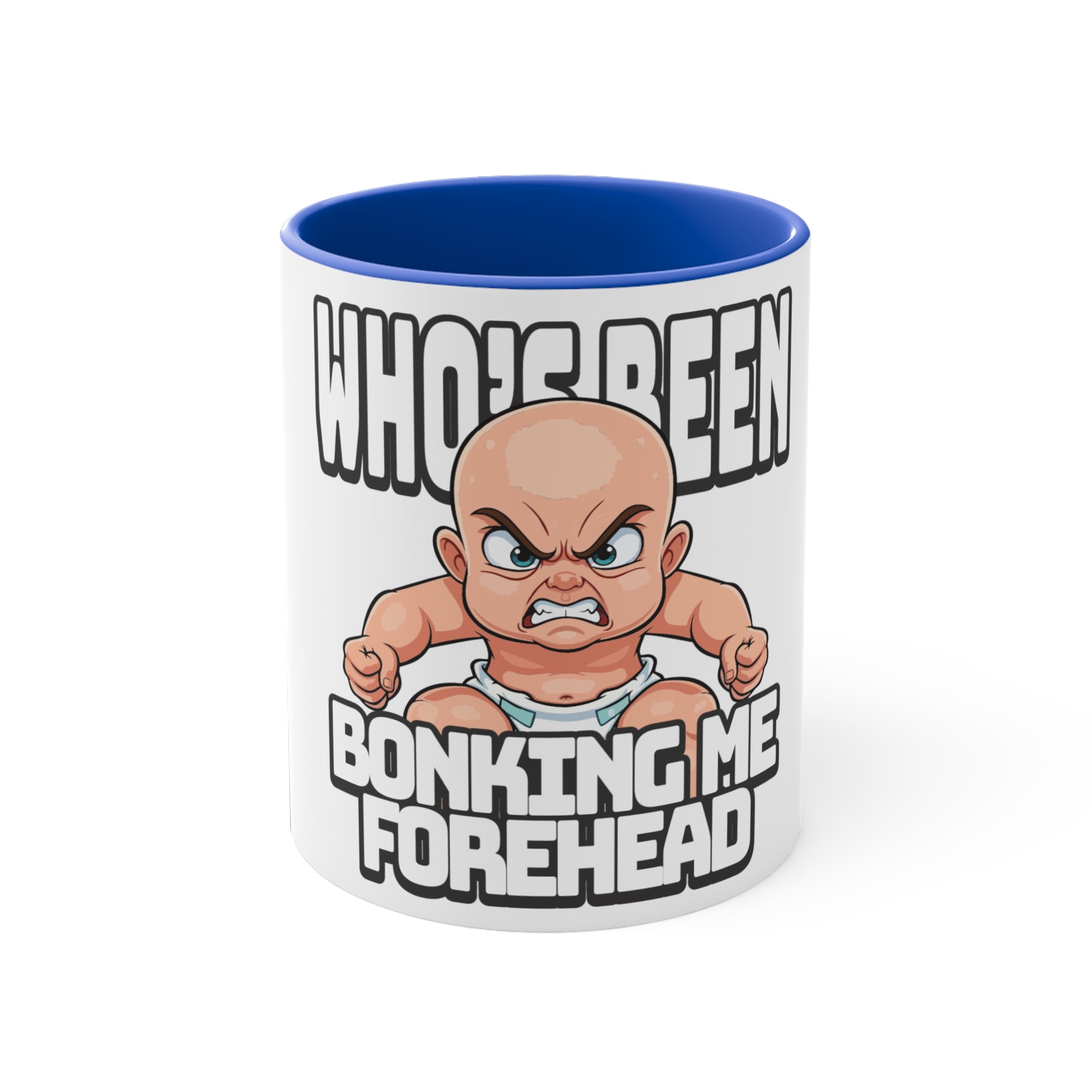 Mad Baby Mug, Perfect Gift for New Parents, Baby Shower, Quirky Coffee Cup, Playful Accent Mug, Humorous Drinkware