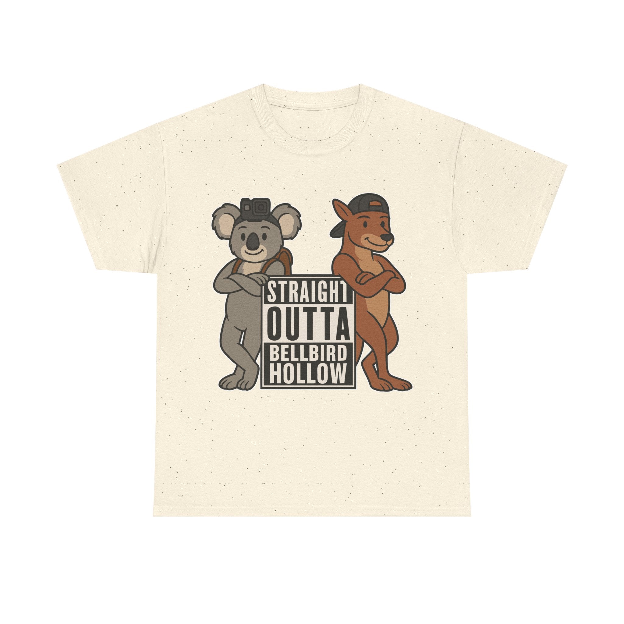 🦘 Bellbird Hollow Tee – “Straight Outta Bellbird Hollow” Unisex Heavy Cotton Shirt