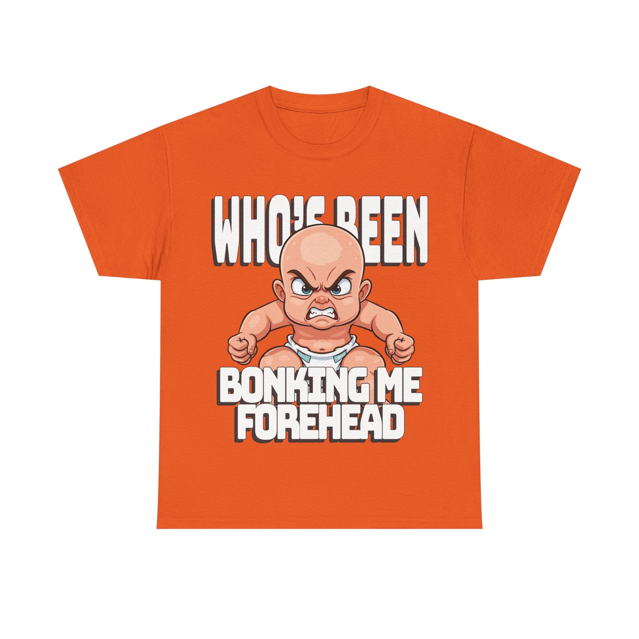 👕 Bellbird Hollow Tee "Who's Been Bonking Me Forehead " 😎😂 (Unisex Heavy Cotton)