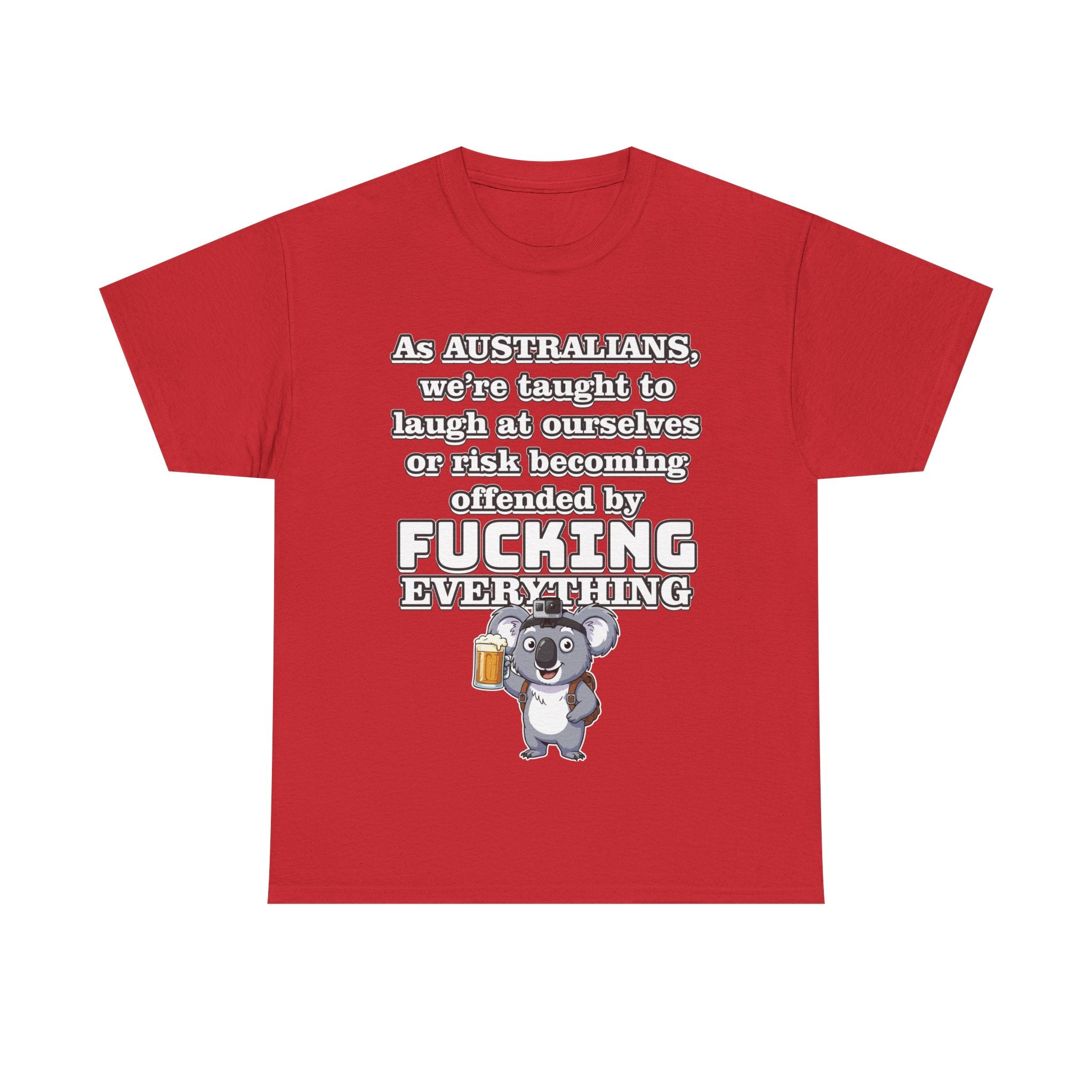 👕 Bellbird Hollow Tee "Funny Australian Koala Tee" 🍻🌞 (Unisex Heavy Cotton)