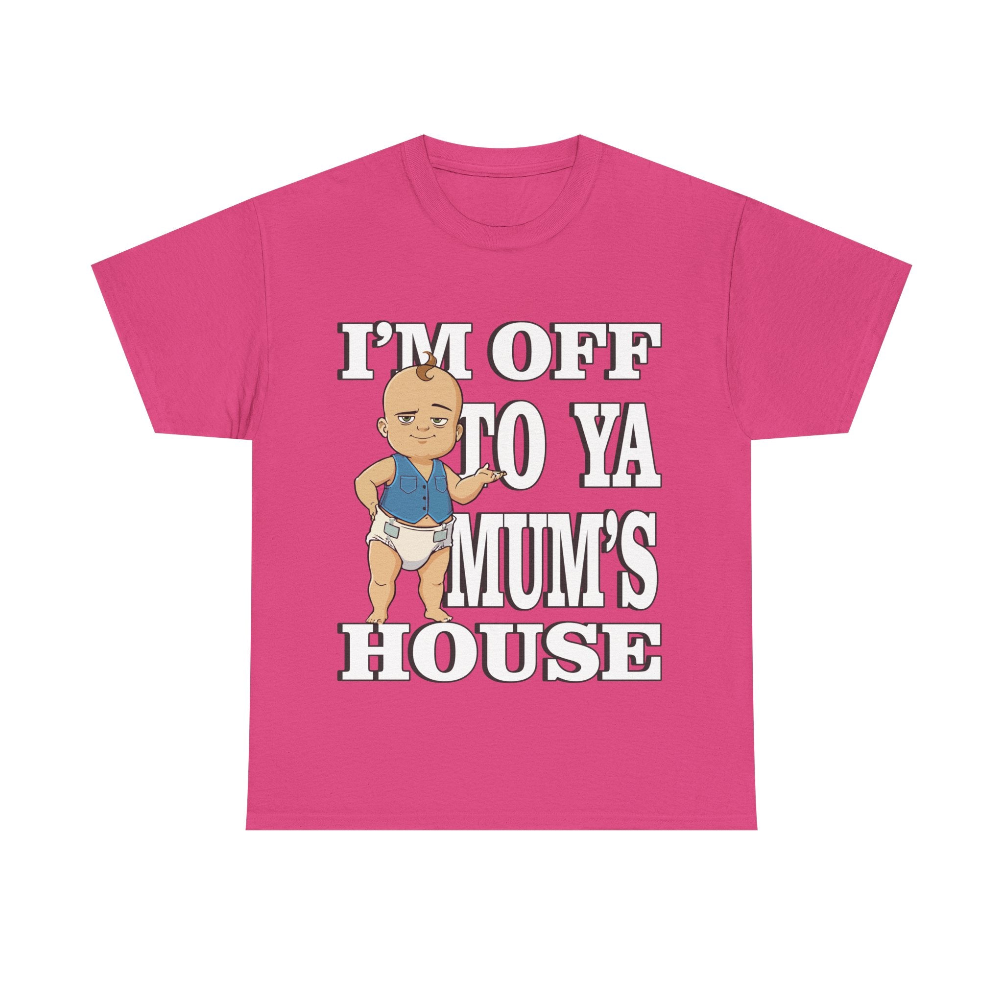 👕 Bellbird Hollow Tee "Smooth Baby "I'm Off to Ya Mum's House" 😎😂 (Unisex Heavy Cotton)