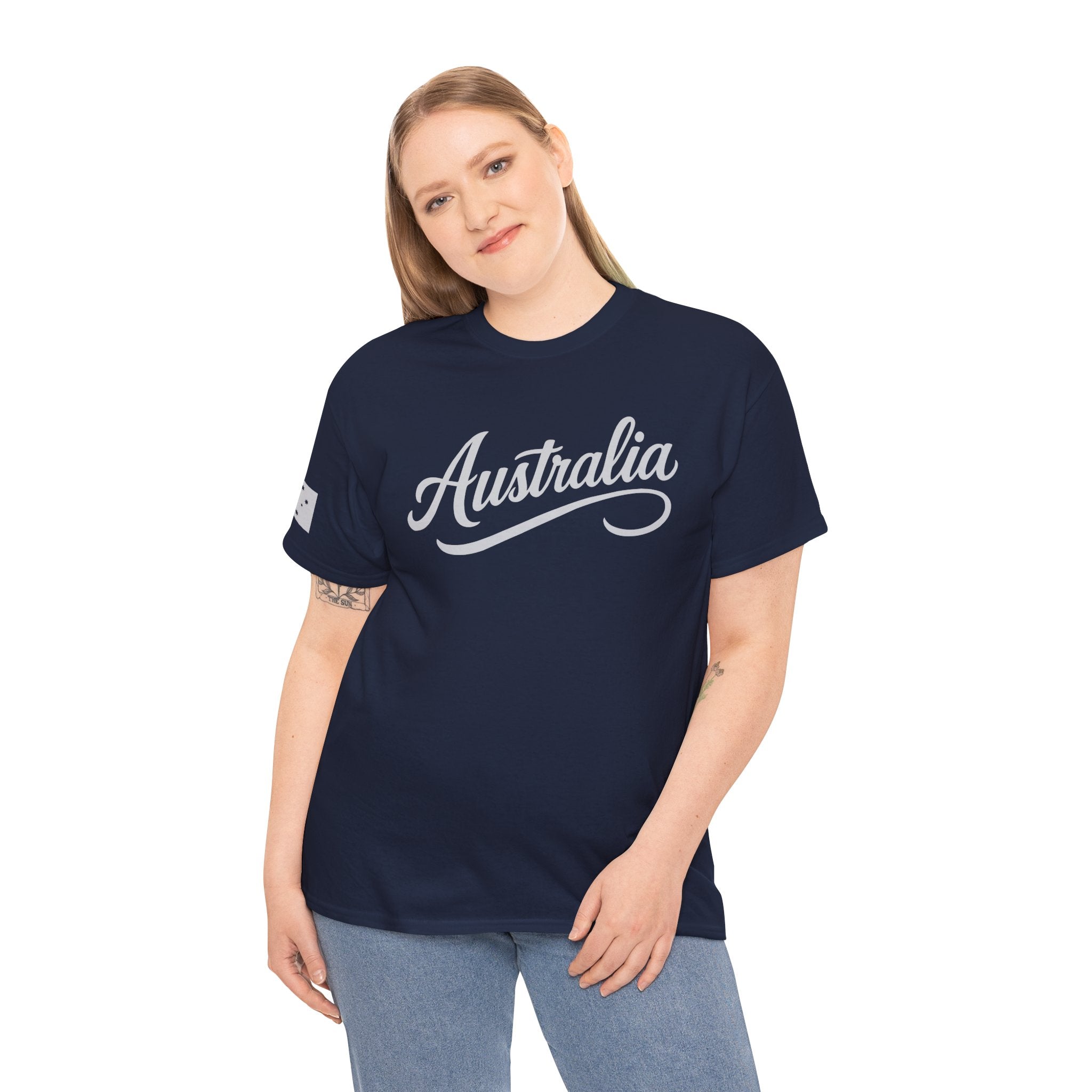 ⭐🇦🇺 Southern Stars Minimalist Tee – Quiet Aussie Pride (Unisex Heavy Cotton)