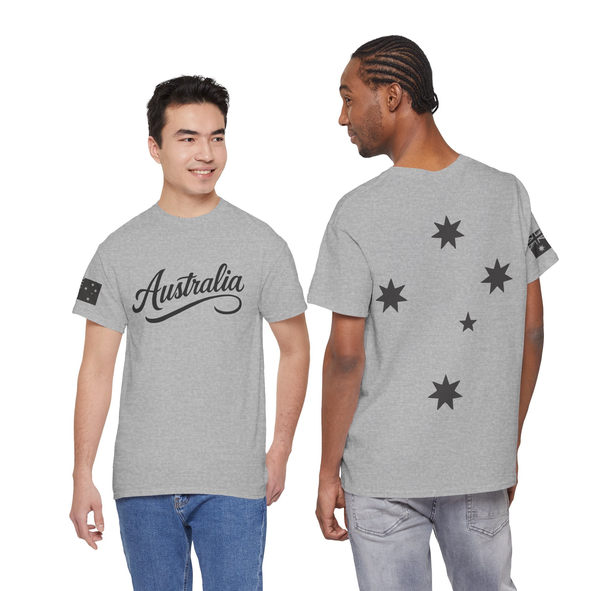 ⭐🇦🇺 Southern Stars Minimalist Tee – Quiet Aussie Pride (Unisex Heavy Cotton)