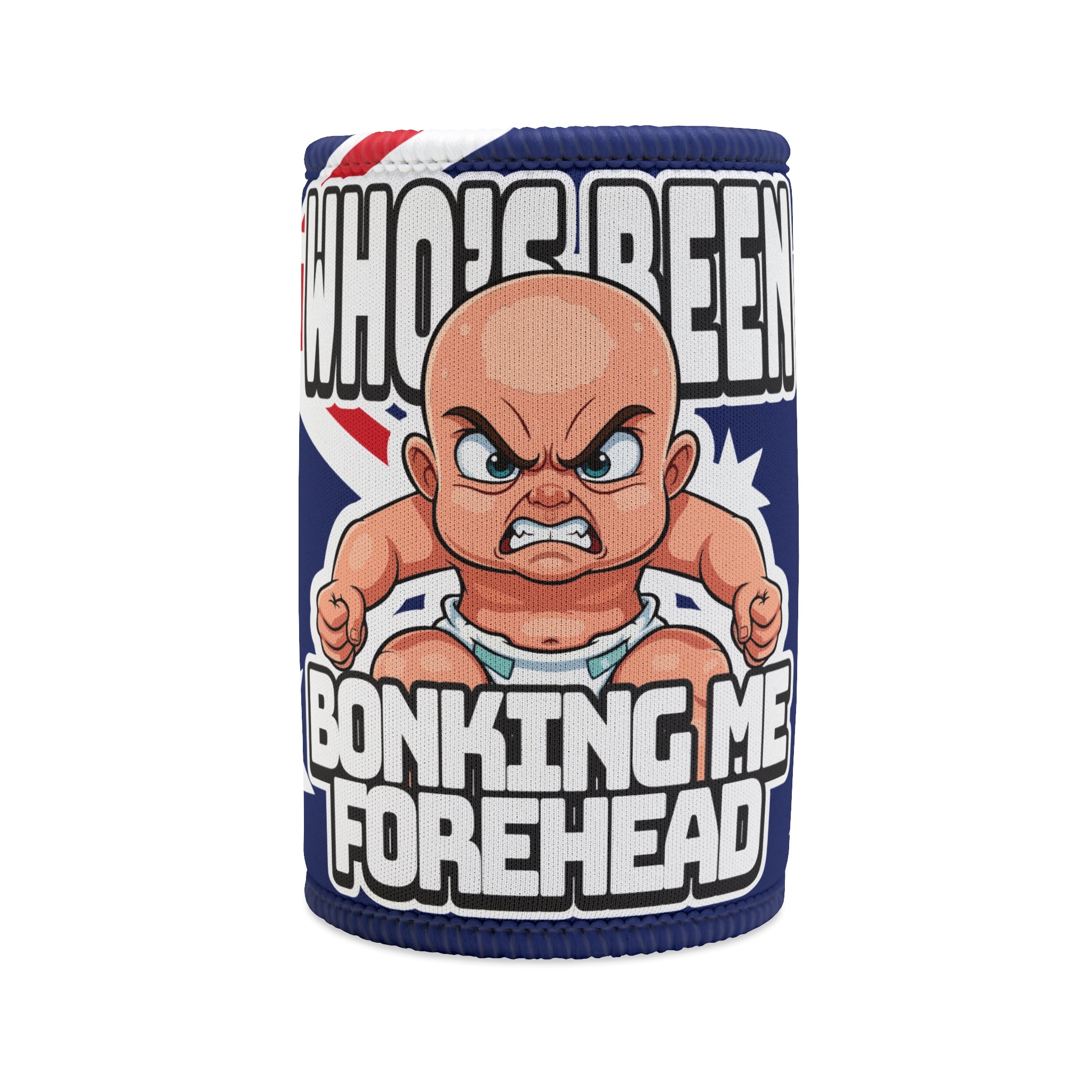 Mad Baby Themed Stubby Cooler, Fun Drink Insulator, Perfect for Parties, BBQs, Gifts, Baby Showers, Holidays