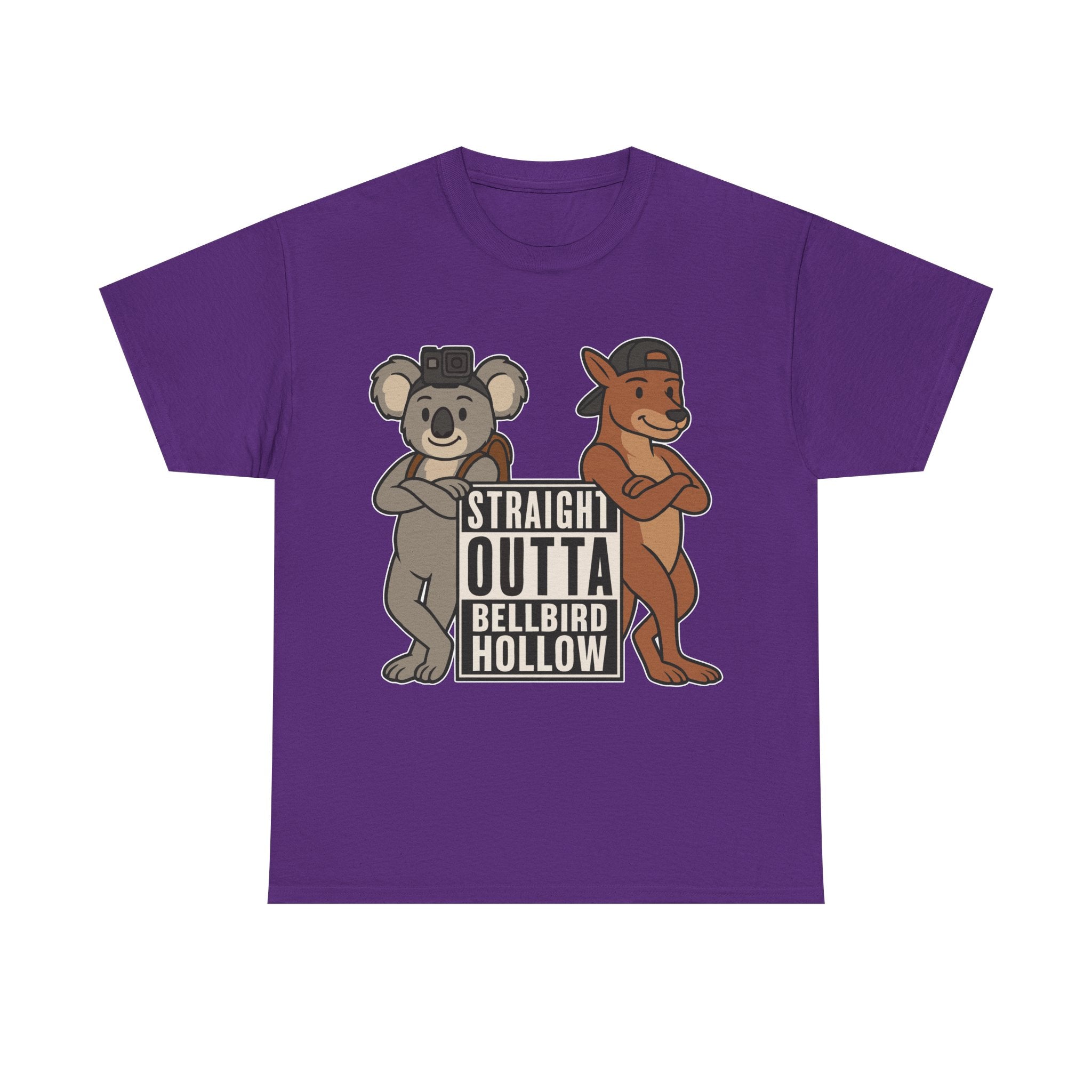 🦘 Bellbird Hollow Tee – “Straight Outta Bellbird Hollow” Unisex Heavy Cotton Shirt