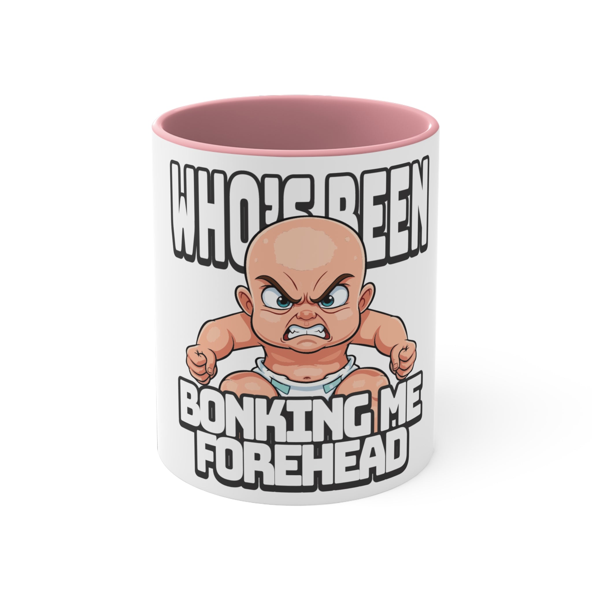 Mad Baby Mug, Perfect Gift for New Parents, Baby Shower, Quirky Coffee Cup, Playful Accent Mug, Humorous Drinkware