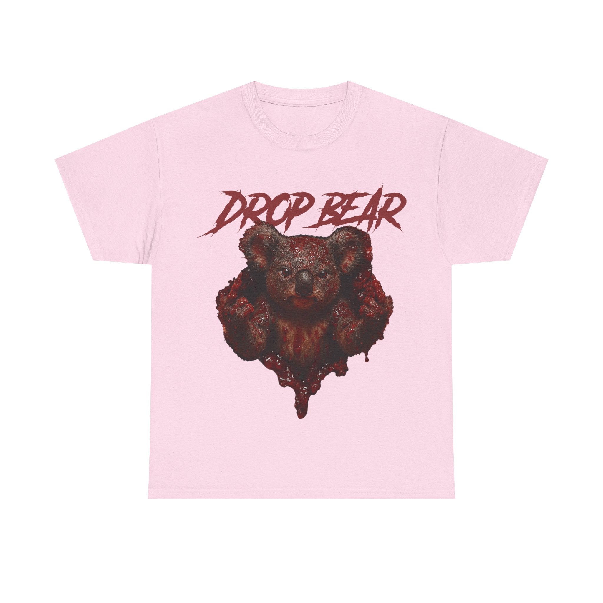 👕 Bellbird Hollow Tee – “DROP BEAR” 🐨 (Unisex Heavy Cotton)