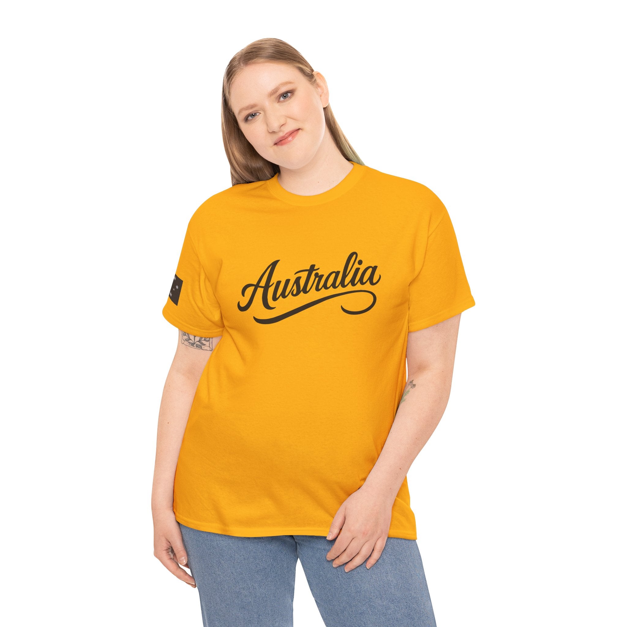 ⭐🇦🇺 Southern Stars Minimalist Tee – Quiet Aussie Pride (Unisex Heavy Cotton)