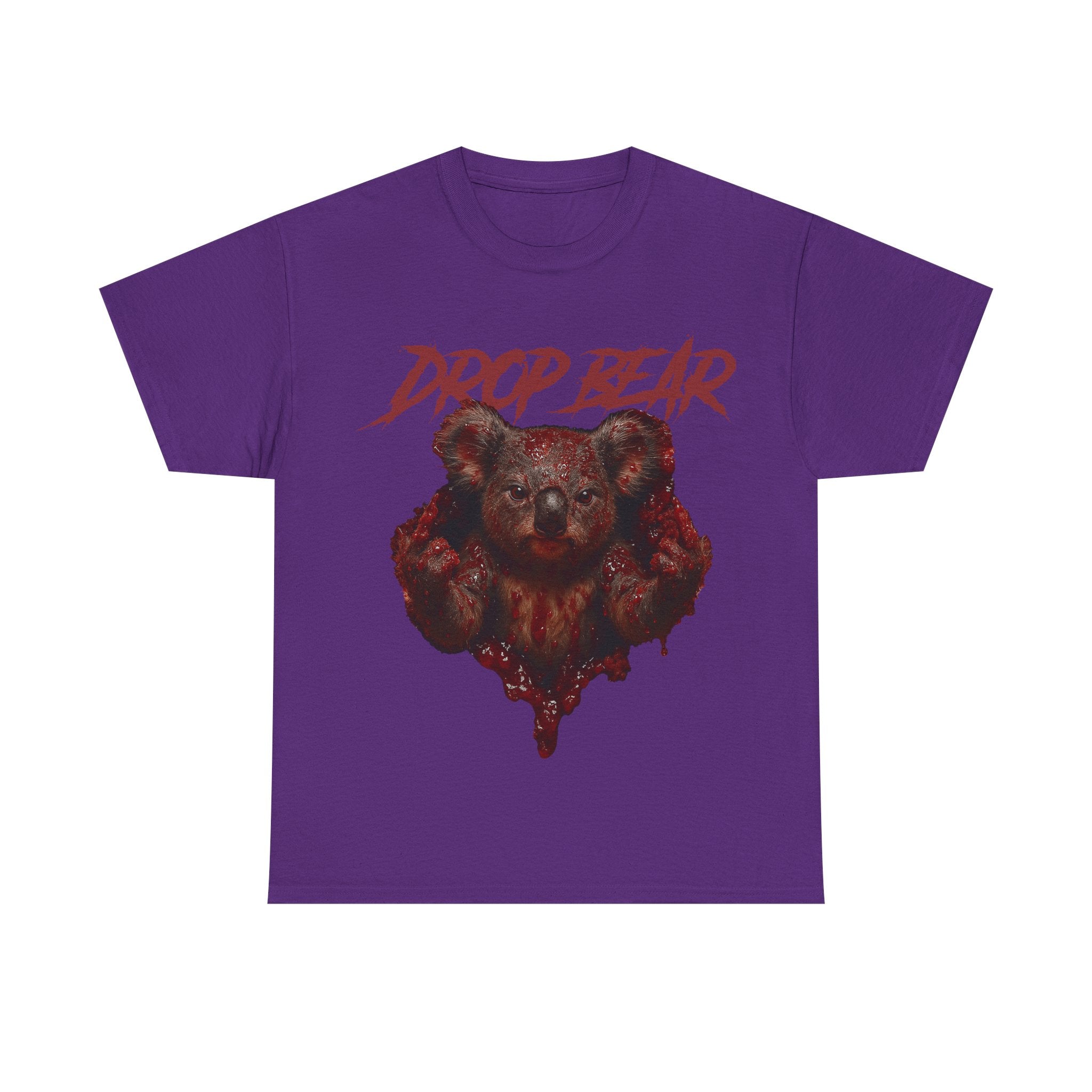👕 Bellbird Hollow Tee – “DROP BEAR” 🐨 (Unisex Heavy Cotton)