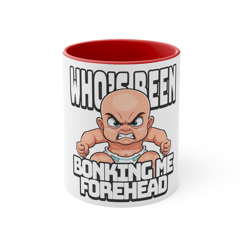 Mad Baby Mug, Perfect Gift for New Parents, Baby Shower, Quirky Coffee Cup, Playful Accent Mug, Humorous Drinkware