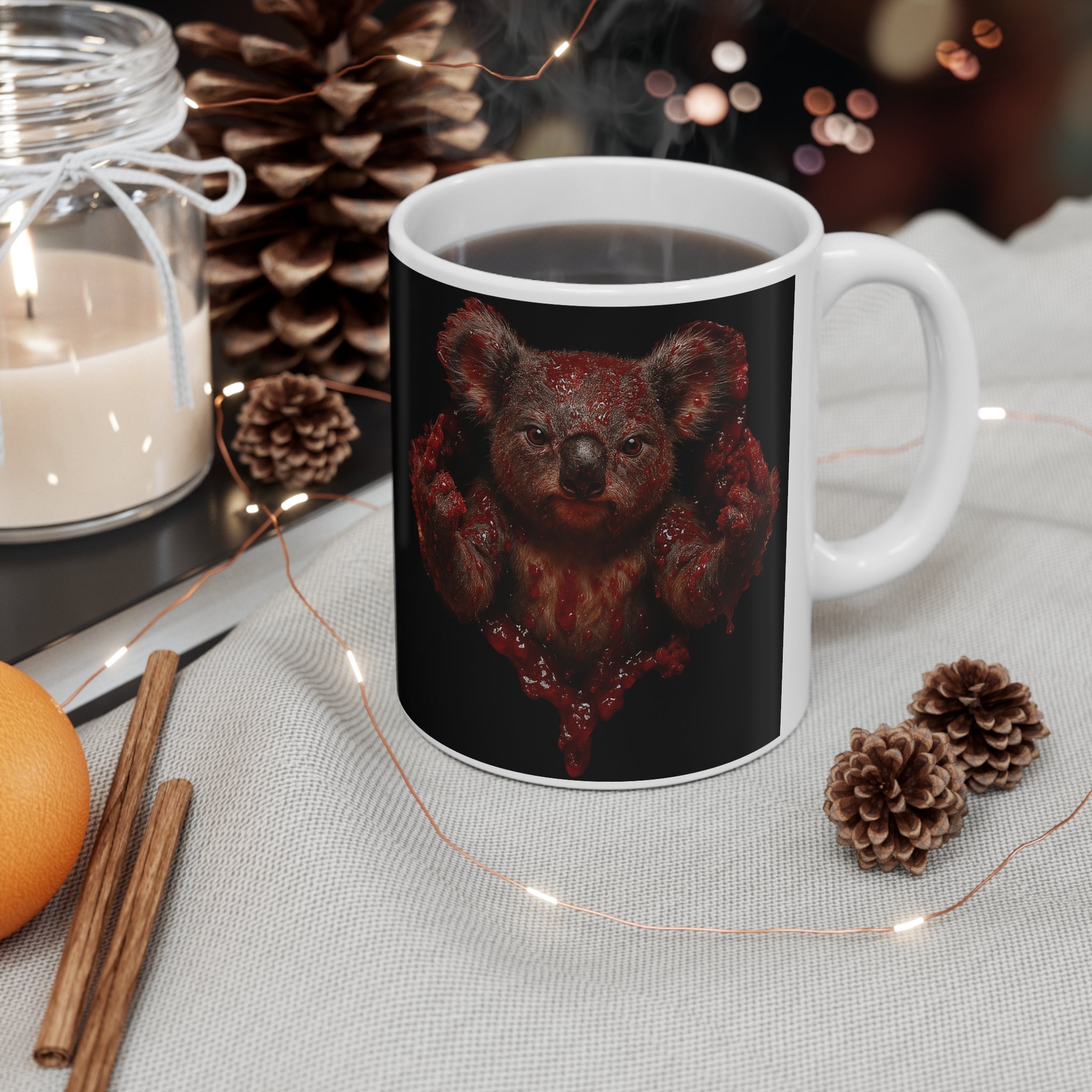 ☕ Bellbird Hollow Mug – “DROP BEAR” 🔥🐨😈