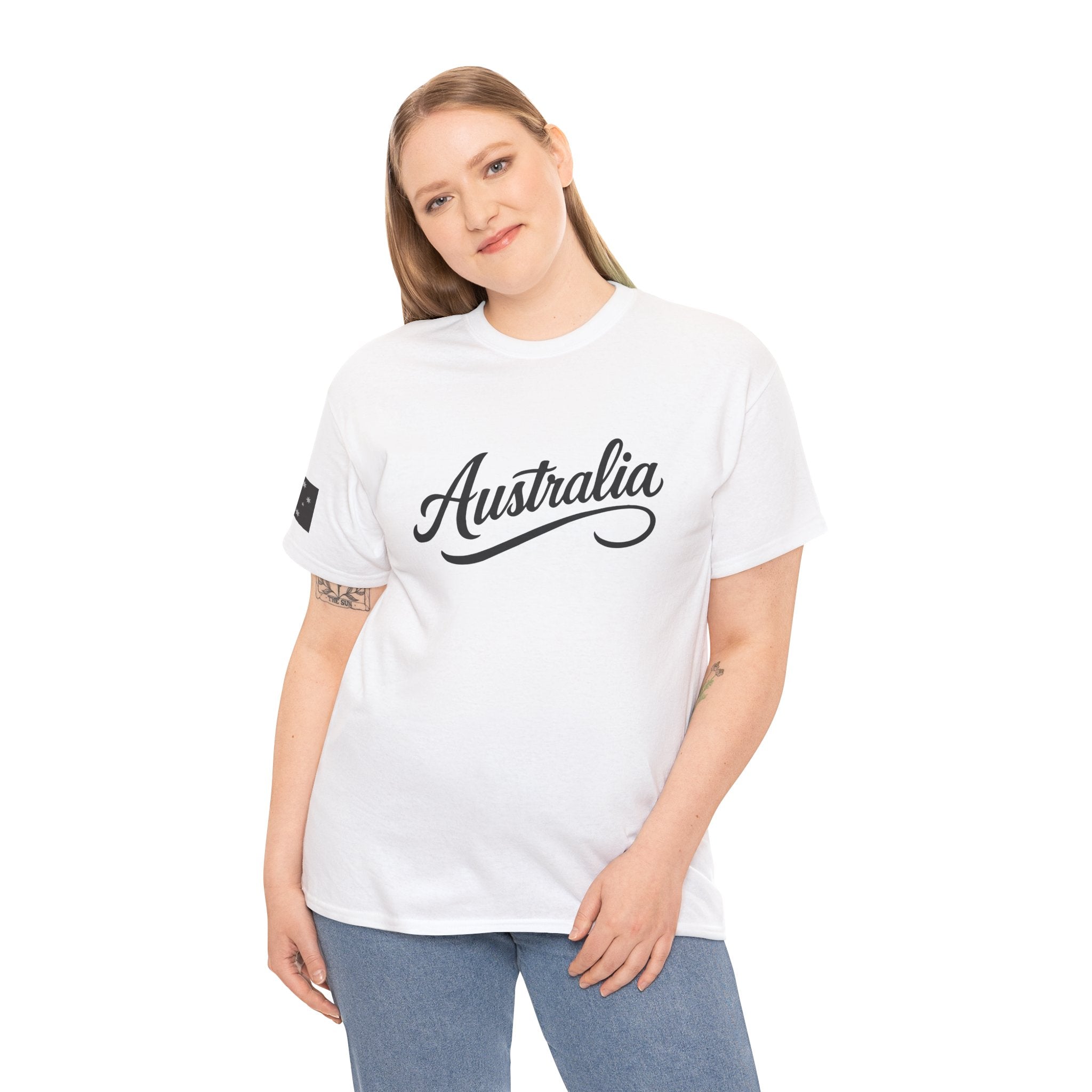 ⭐🇦🇺 Southern Stars Minimalist Tee – Quiet Aussie Pride (Unisex Heavy Cotton)