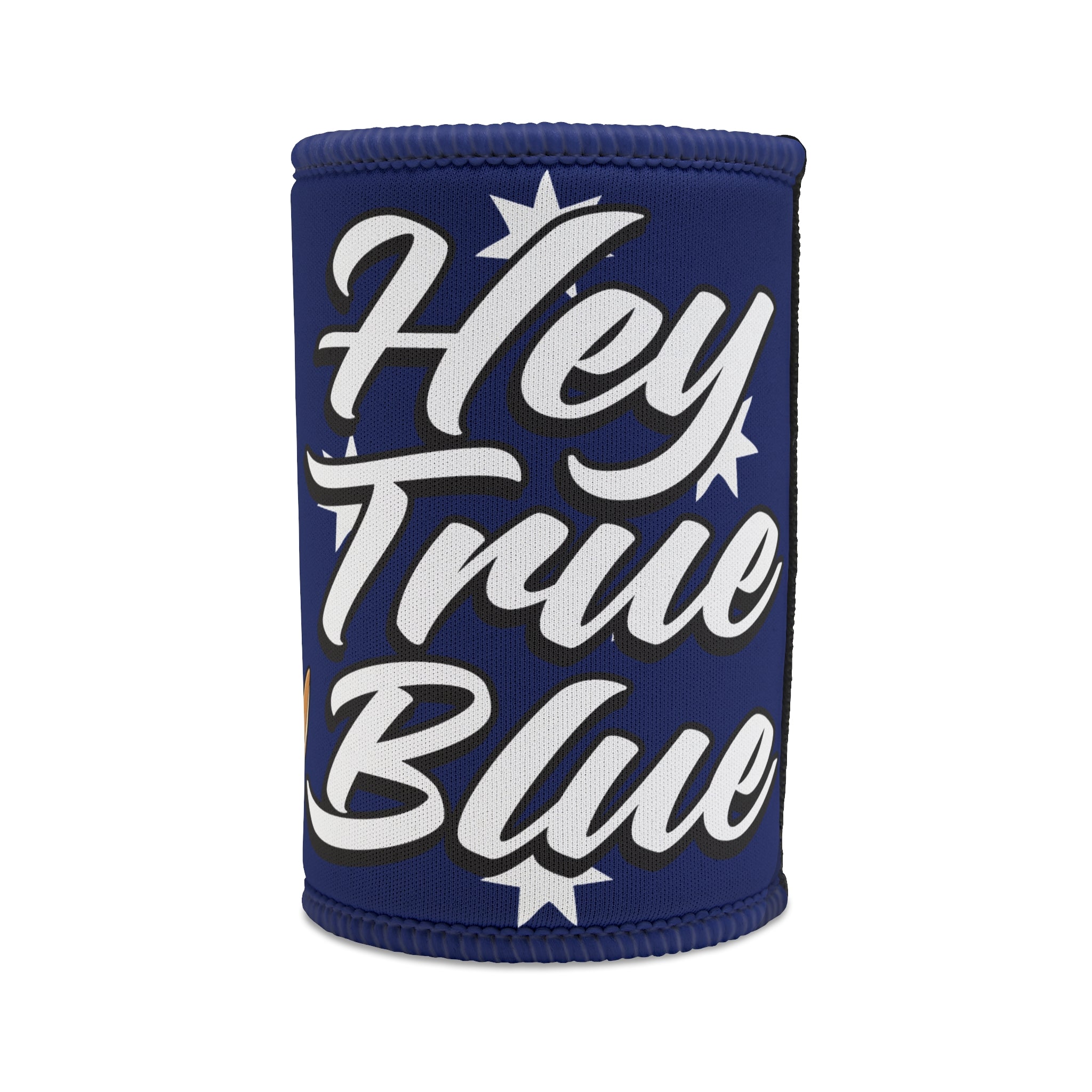 True Blue Aussie Flag Stubby Cooler 🇦🇺🎶, Beer Cooler, Drink Koozie, Party Accessory, Gift for Friends, Outdoor Celebrations