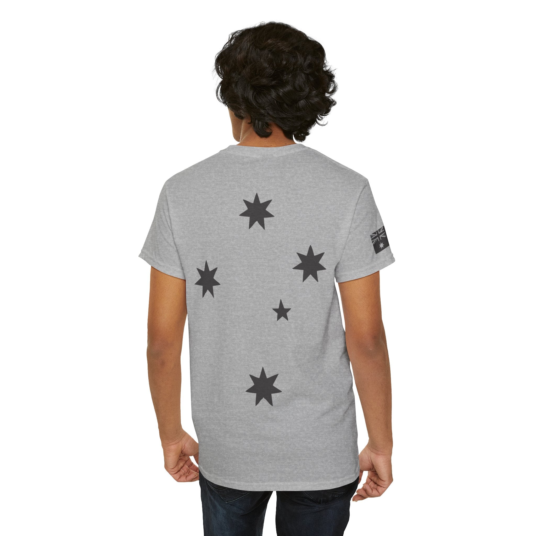 ⭐🇦🇺 Southern Stars Minimalist Tee – Quiet Aussie Pride (Unisex Heavy Cotton)
