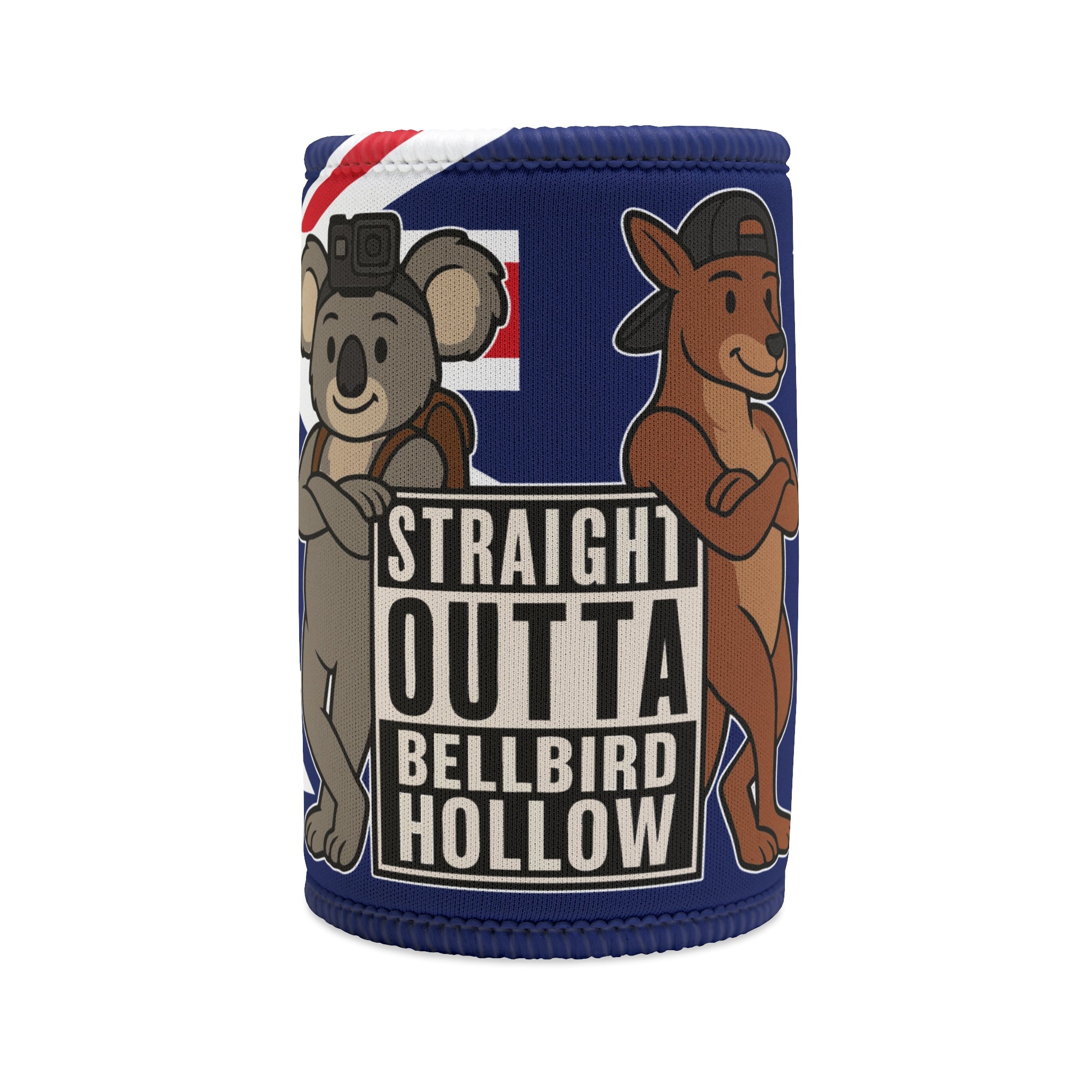 🍻 Bellbird Hollow Stubby Cooler – “Straight Outta Bellbird Hollow”
