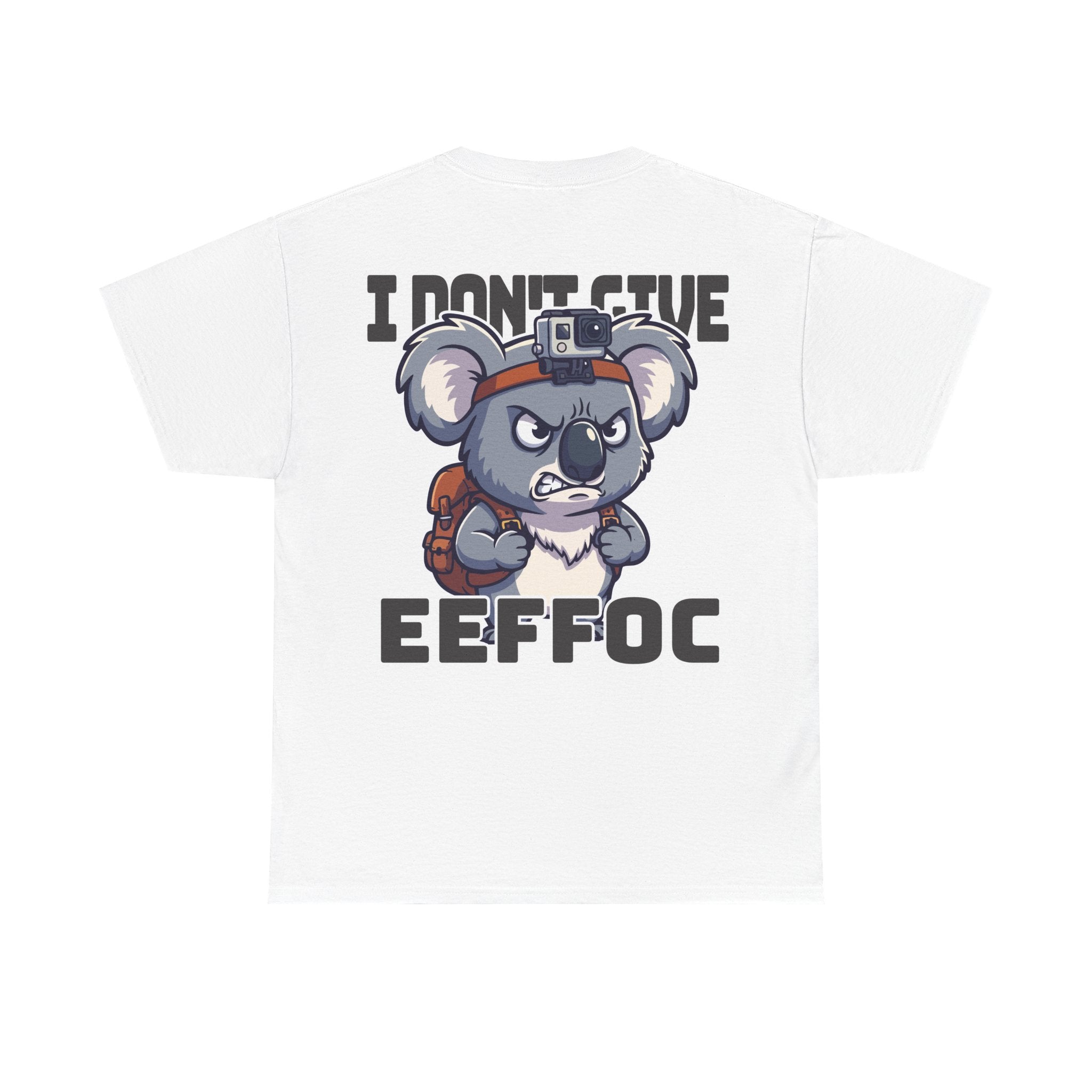 👕 Bellbird Hollow Tee "Eeffoc It Up with Olly Tee" 😎 BACK PRINT (Unisex Heavy Cotton)