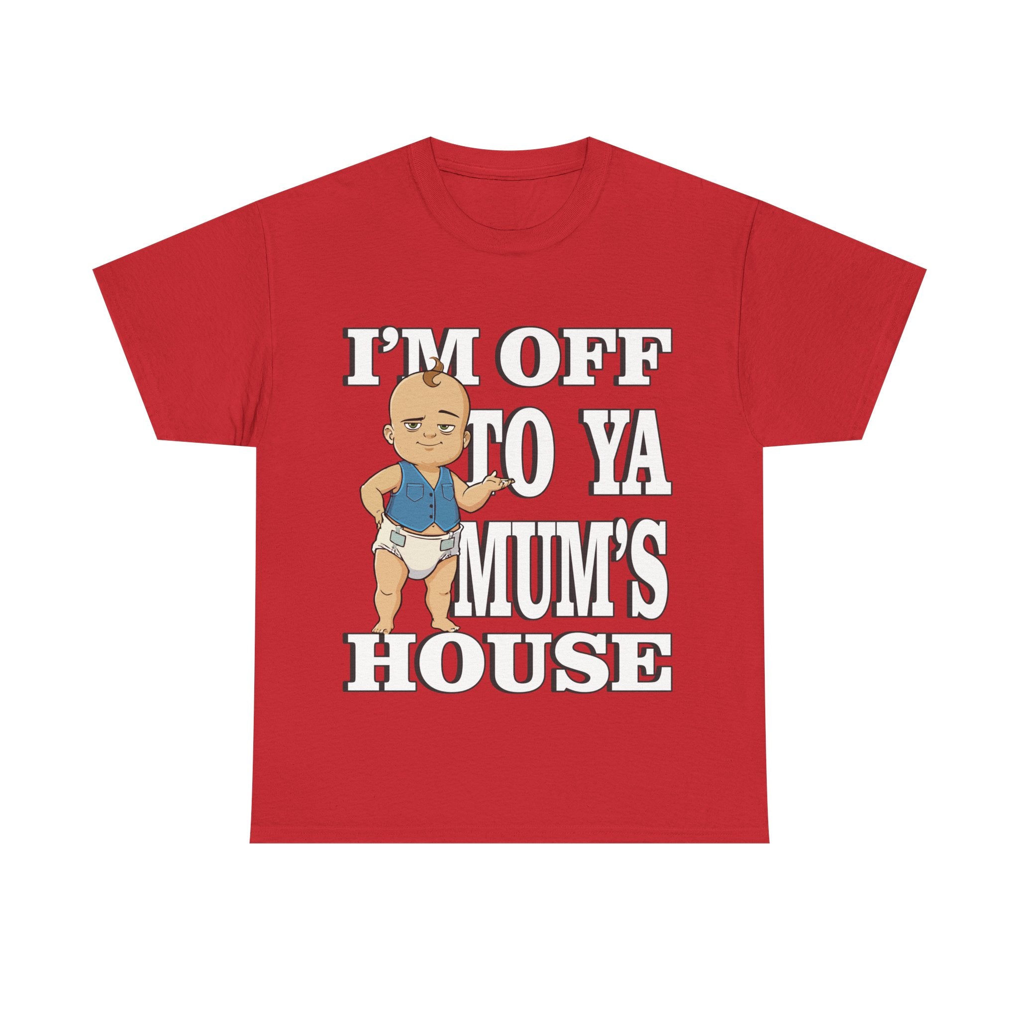 👕 Bellbird Hollow Tee "Smooth Baby "I'm Off to Ya Mum's House" 😎😂 (Unisex Heavy Cotton)