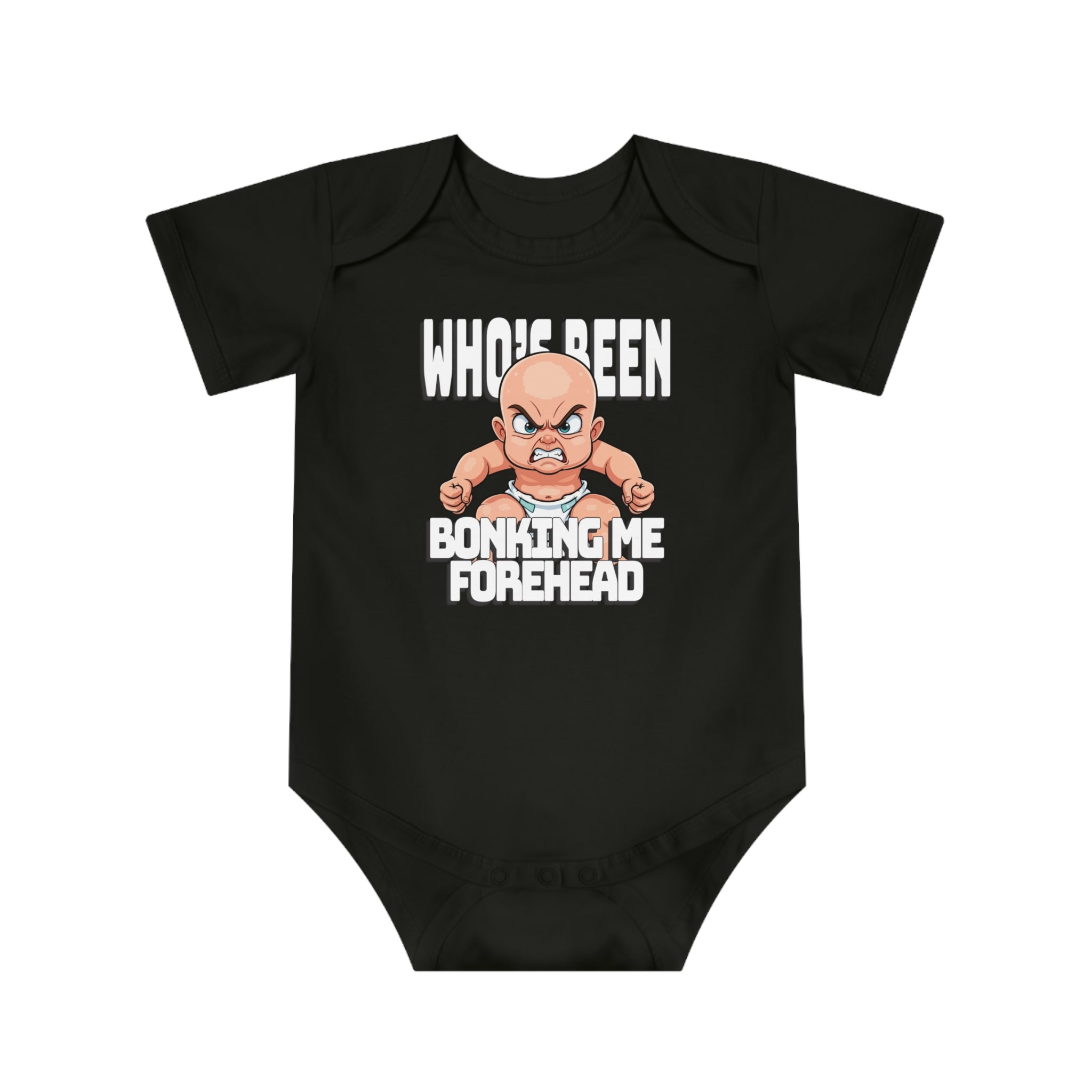 Funny Baby Bodysuit 😂👶 Cute Infant Onesie, Newborn Gift, Baby Shower Outfit, Infant Clothing, Whose Been Bonking Me Forehead