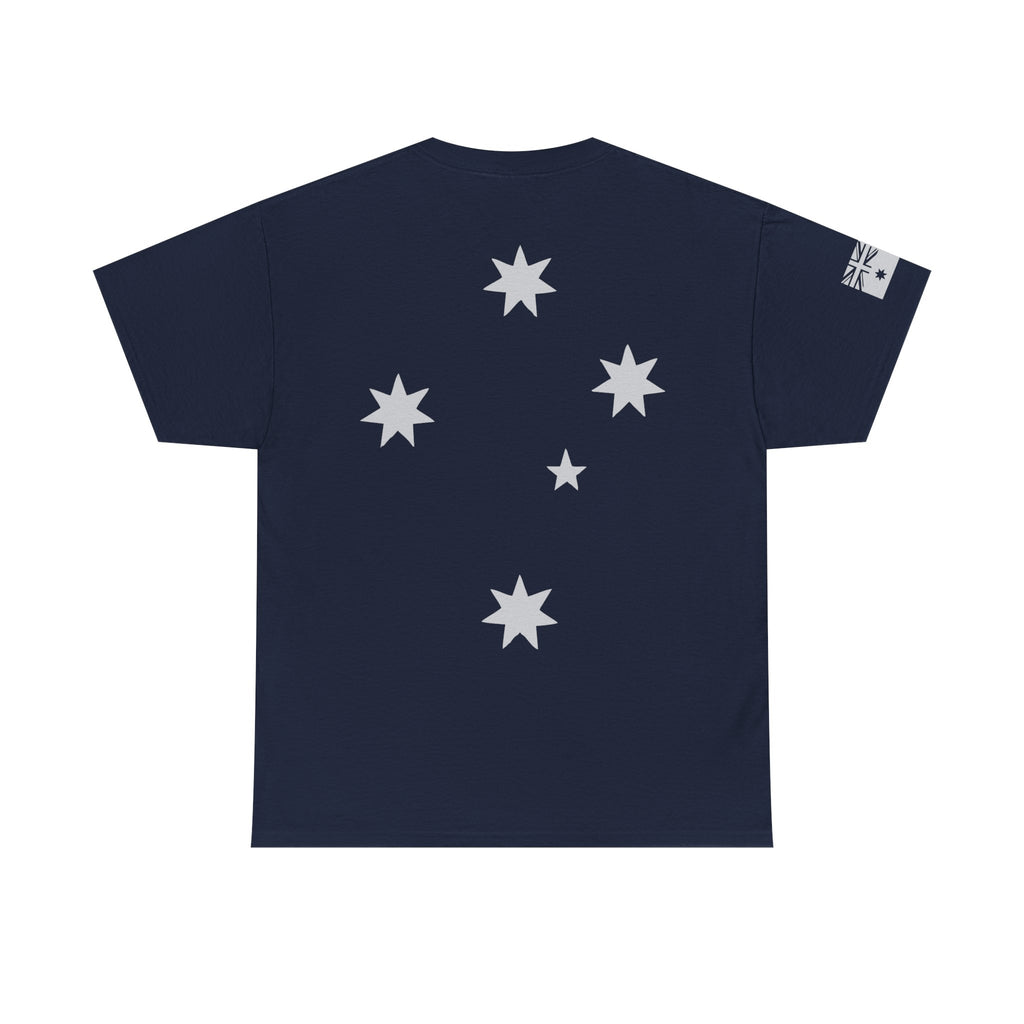 ⭐🇦🇺 Southern Stars Minimalist Tee – Quiet Aussie Pride (Unisex Heavy Cotton)
