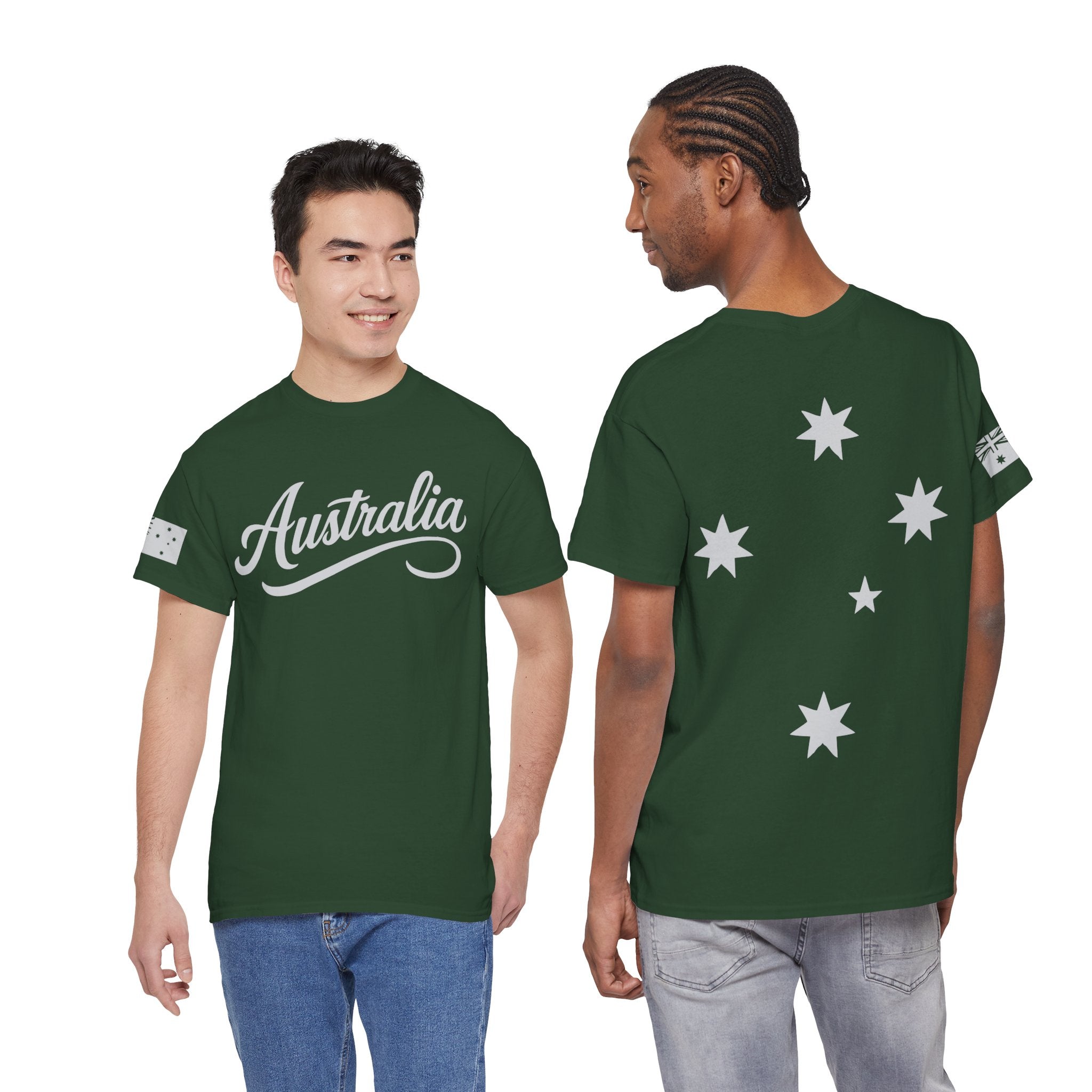 ⭐🇦🇺 Southern Stars Minimalist Tee – Quiet Aussie Pride (Unisex Heavy Cotton)
