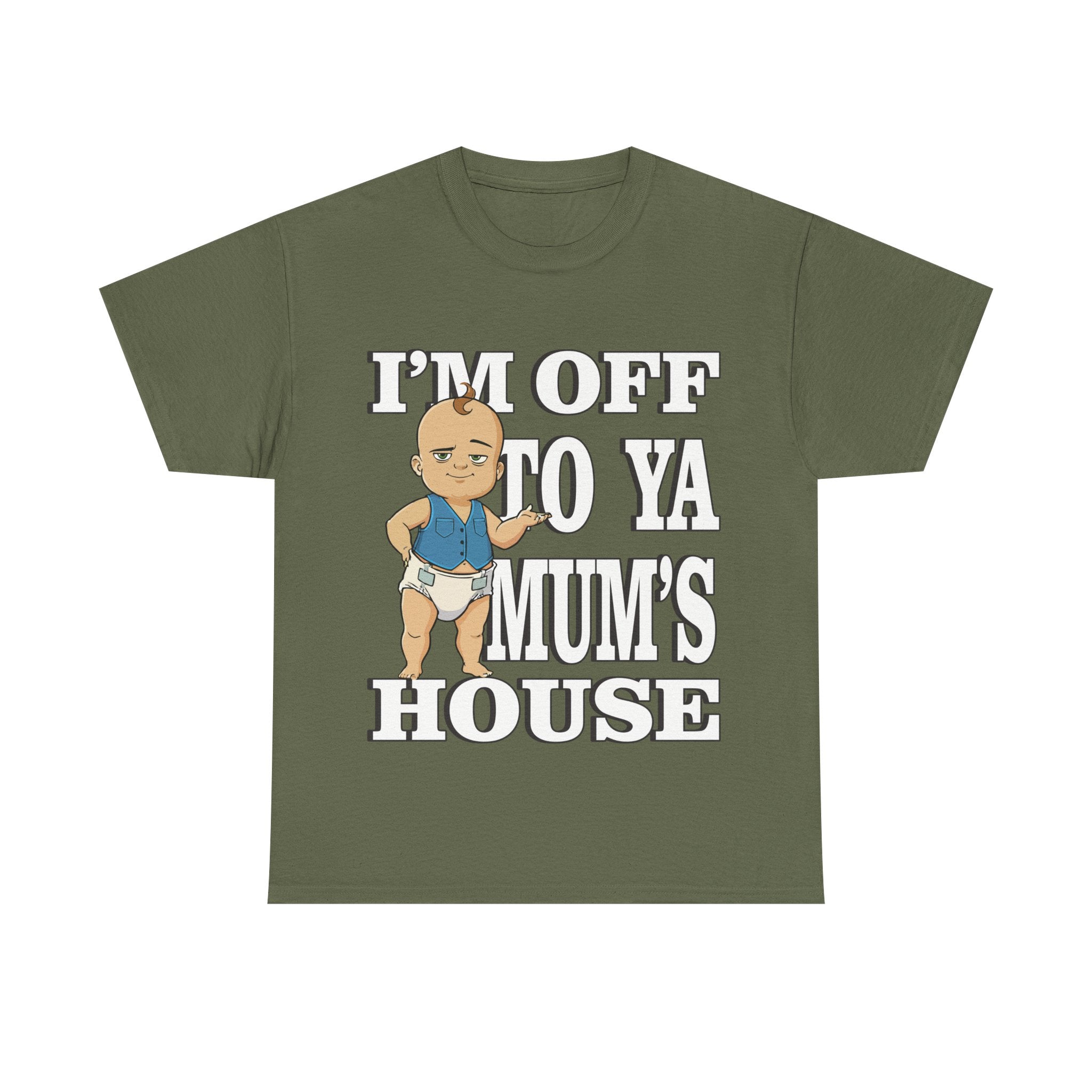 👕 Bellbird Hollow Tee "Smooth Baby "I'm Off to Ya Mum's House" 😎😂 (Unisex Heavy Cotton)