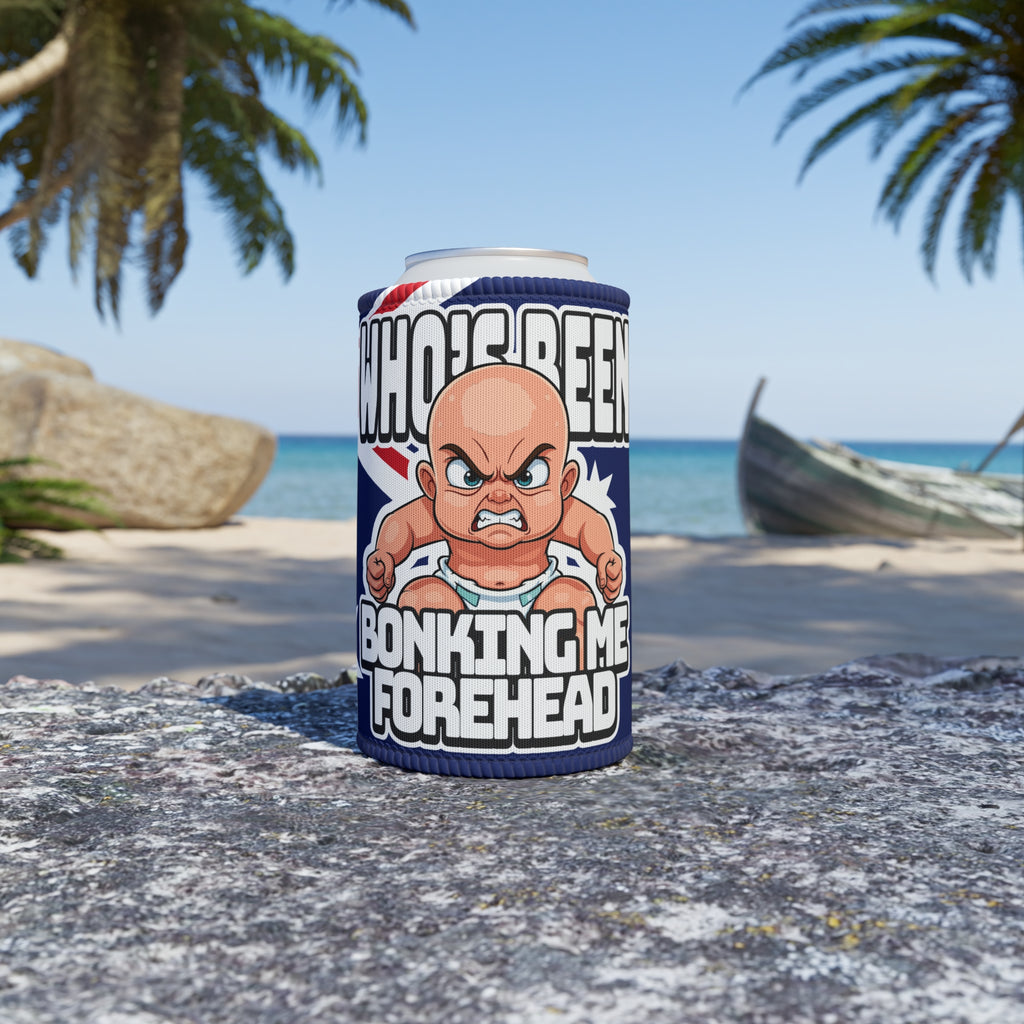 Mad Baby Themed Stubby Cooler, Fun Drink Insulator, Perfect for Parties, BBQs, Gifts, Baby Showers, Holidays