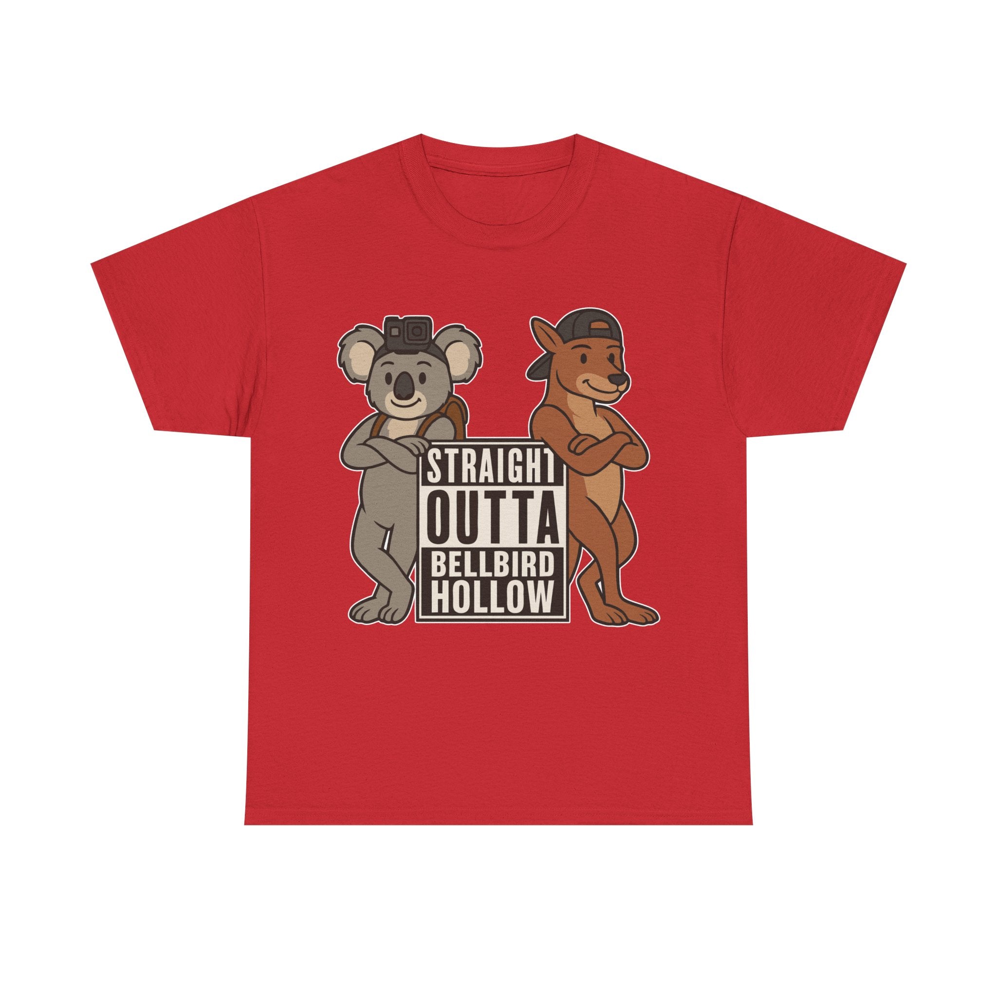 🦘 Bellbird Hollow Tee – “Straight Outta Bellbird Hollow” Unisex Heavy Cotton Shirt