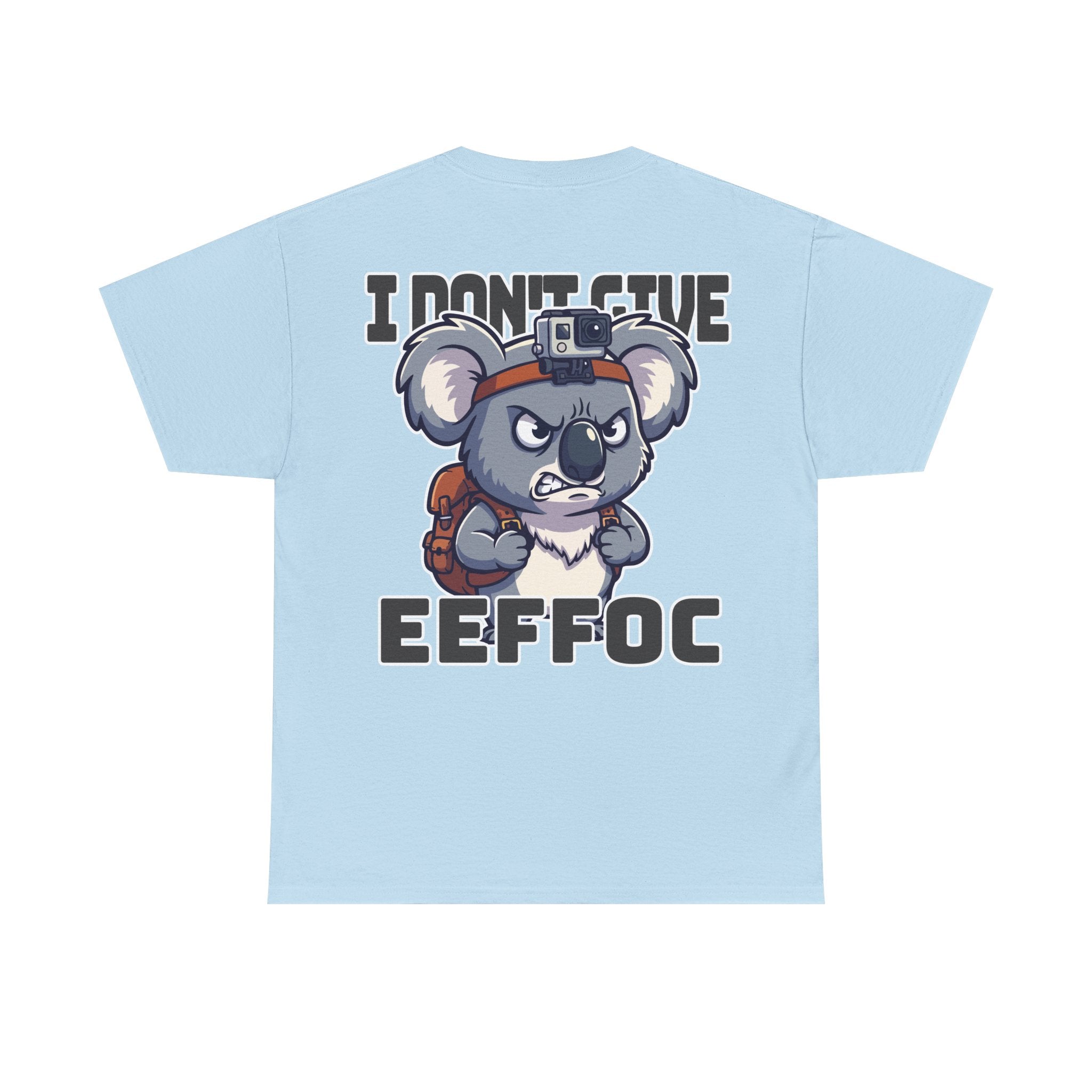 👕 Bellbird Hollow Tee "Eeffoc It Up with Olly Tee" 😎 BACK PRINT (Unisex Heavy Cotton)