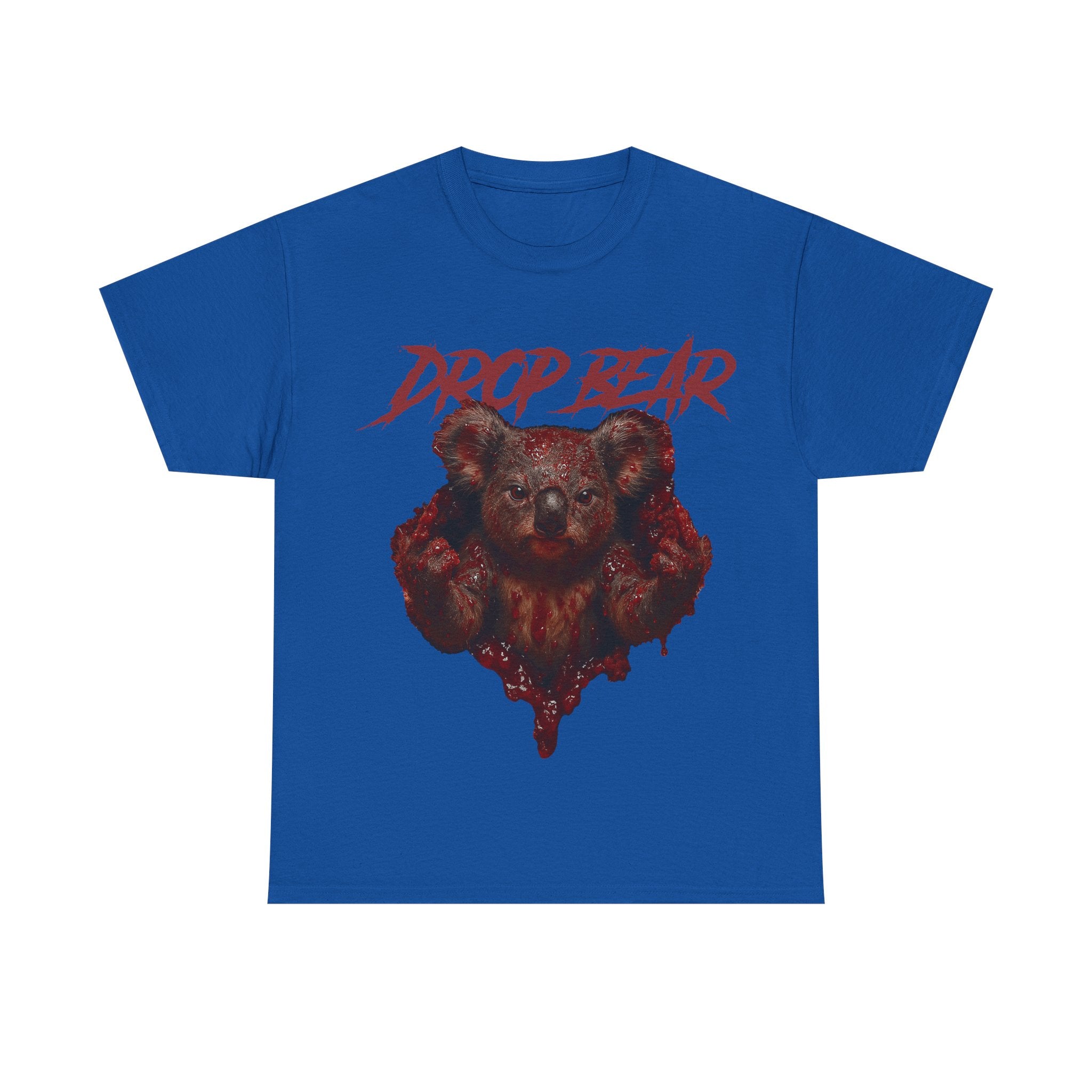 👕 Bellbird Hollow Tee – “DROP BEAR” 🐨 (Unisex Heavy Cotton)