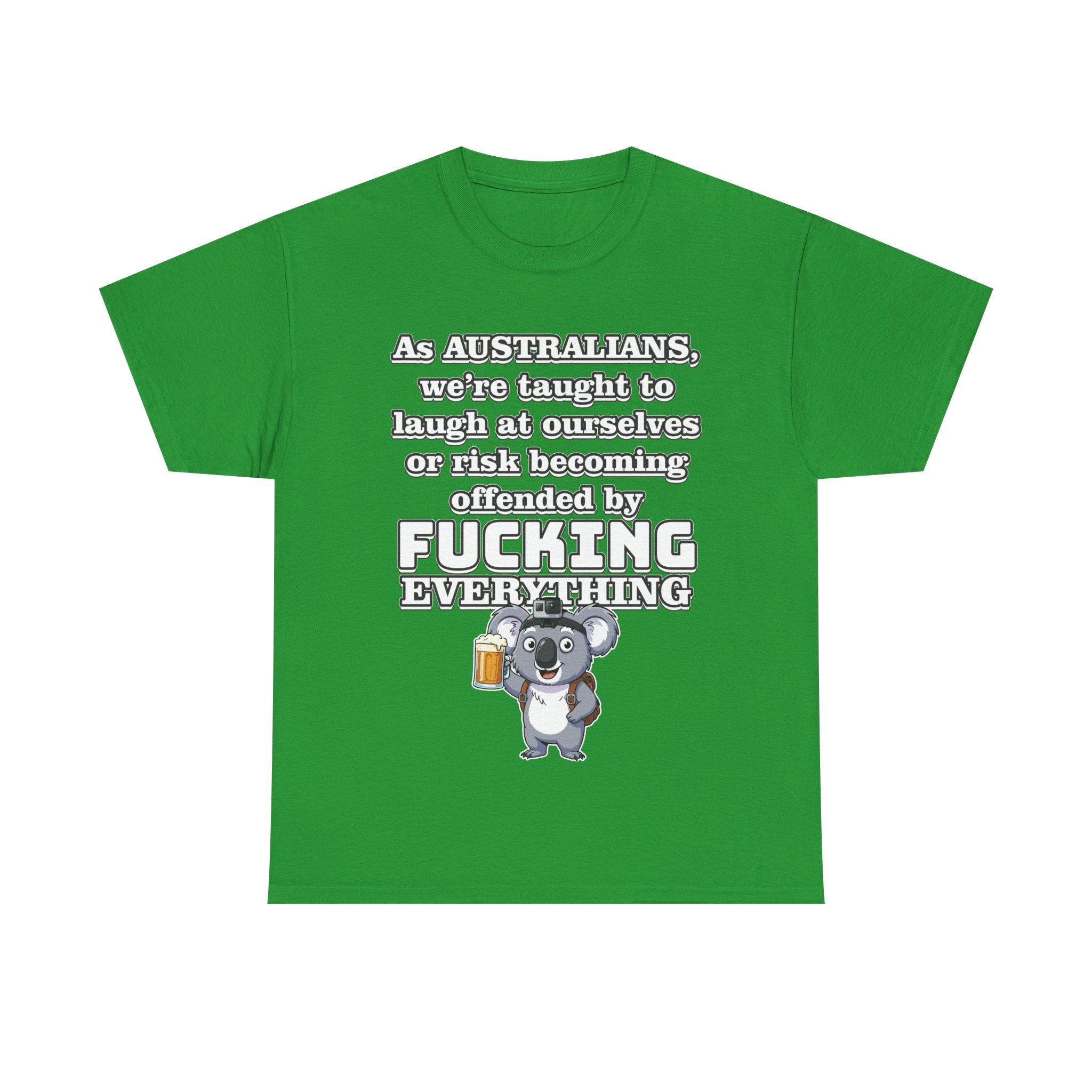 👕 Bellbird Hollow Tee "Funny Australian Koala Tee" 🍻🌞 (Unisex Heavy Cotton)