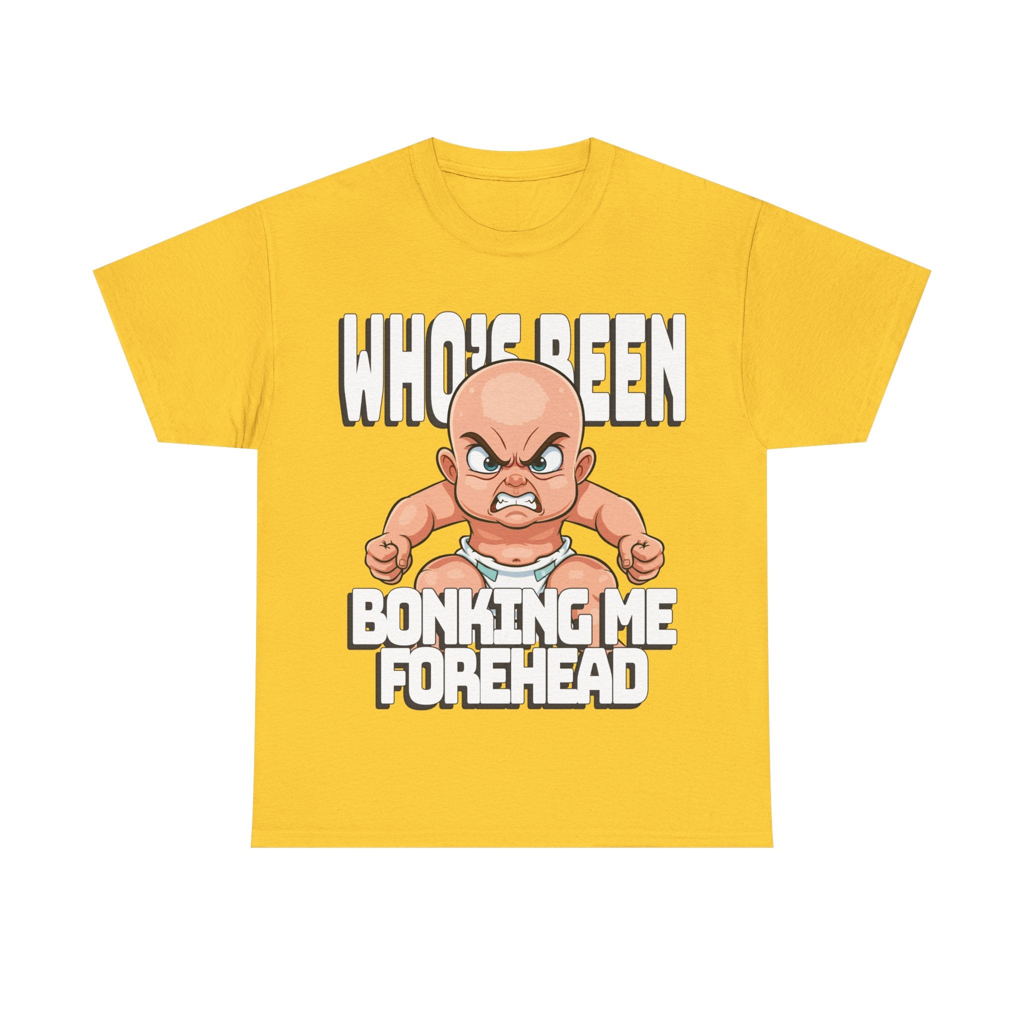 👕 Bellbird Hollow Tee "Who's Been Bonking Me Forehead " 😎😂 (Unisex Heavy Cotton)
