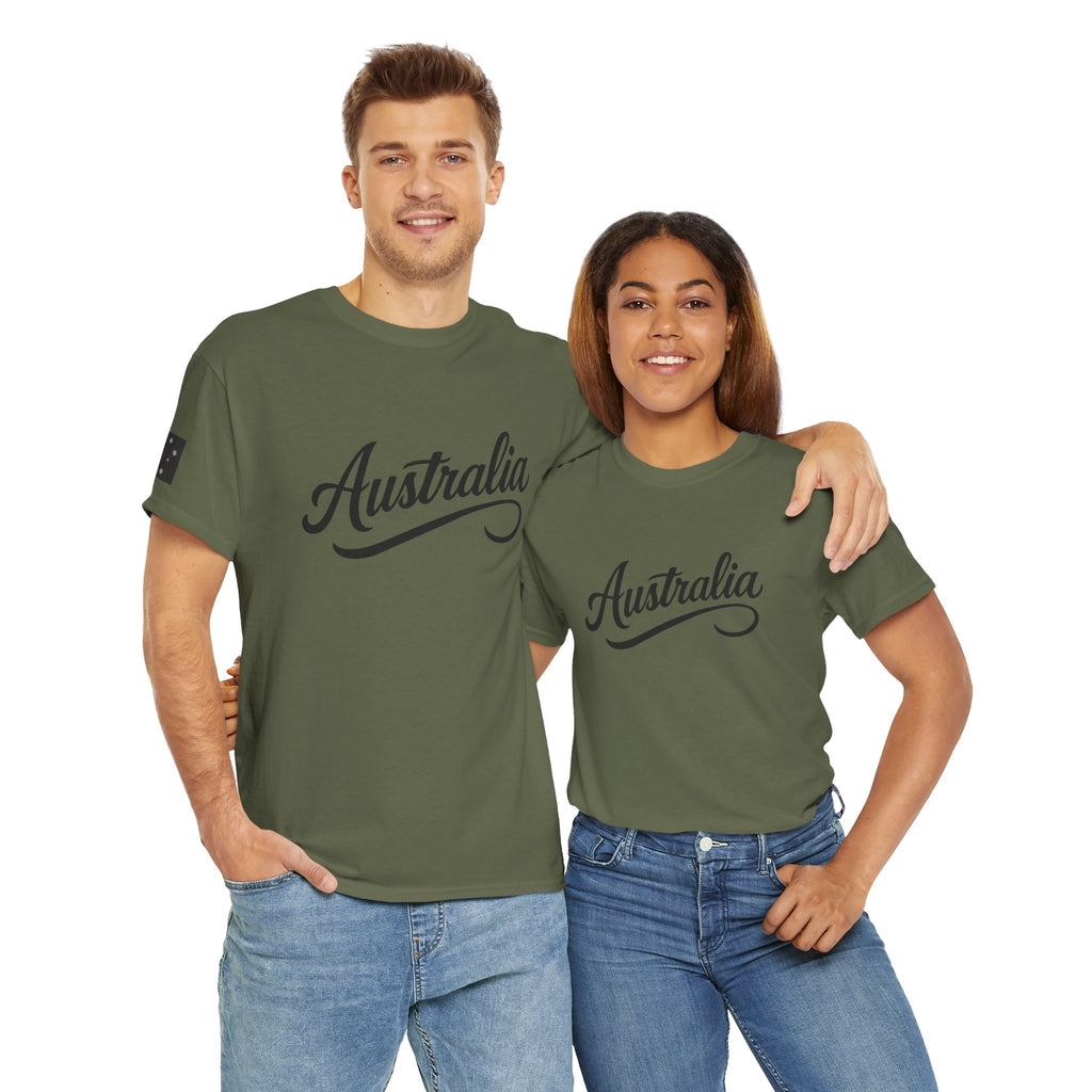 ⭐🇦🇺 Southern Stars Minimalist Tee – Quiet Aussie Pride (Unisex Heavy Cotton)