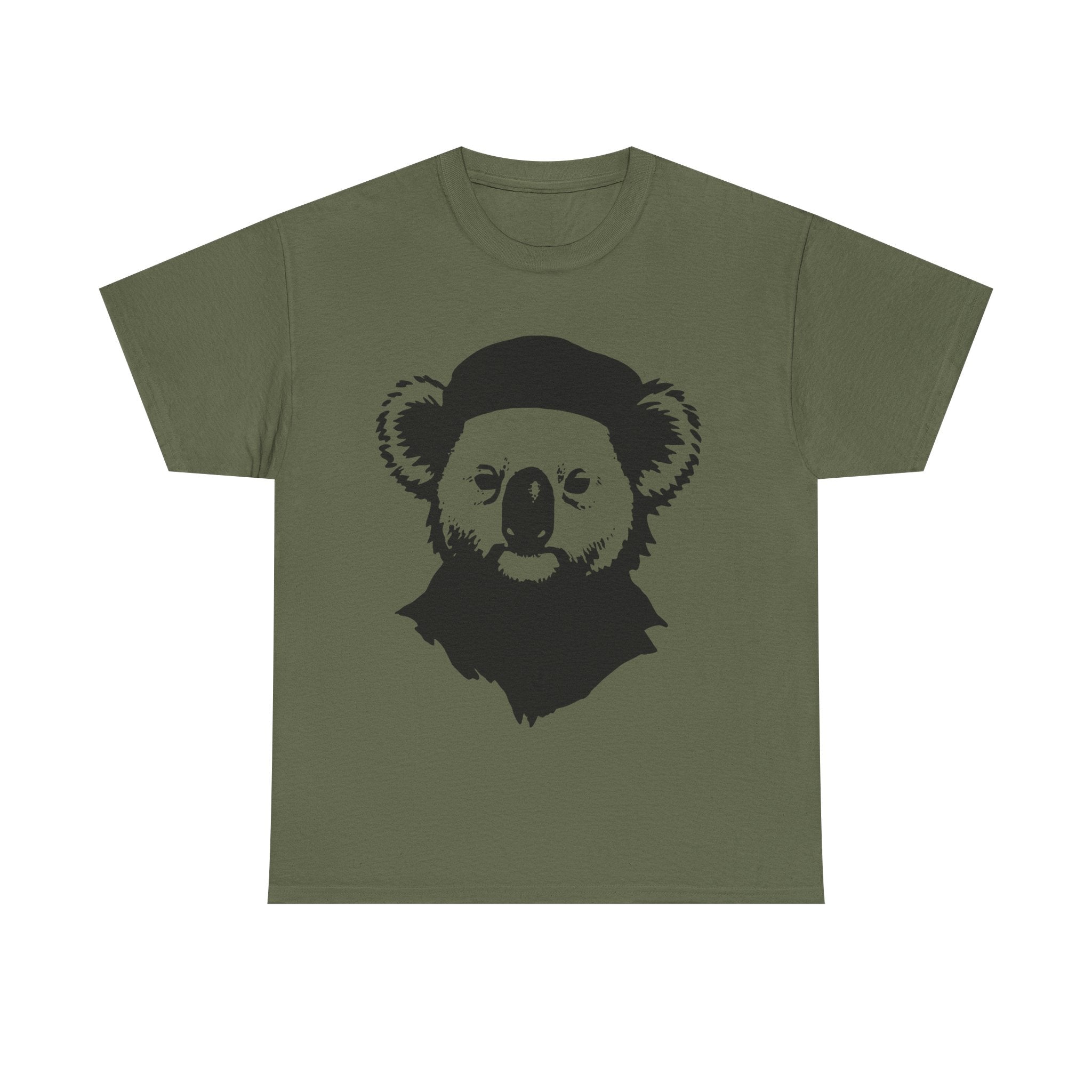 🐨🌟 Rebel Koala Stencil Tee – Minimal but Mighty 🎥 (Unisex Heavy Cotton)