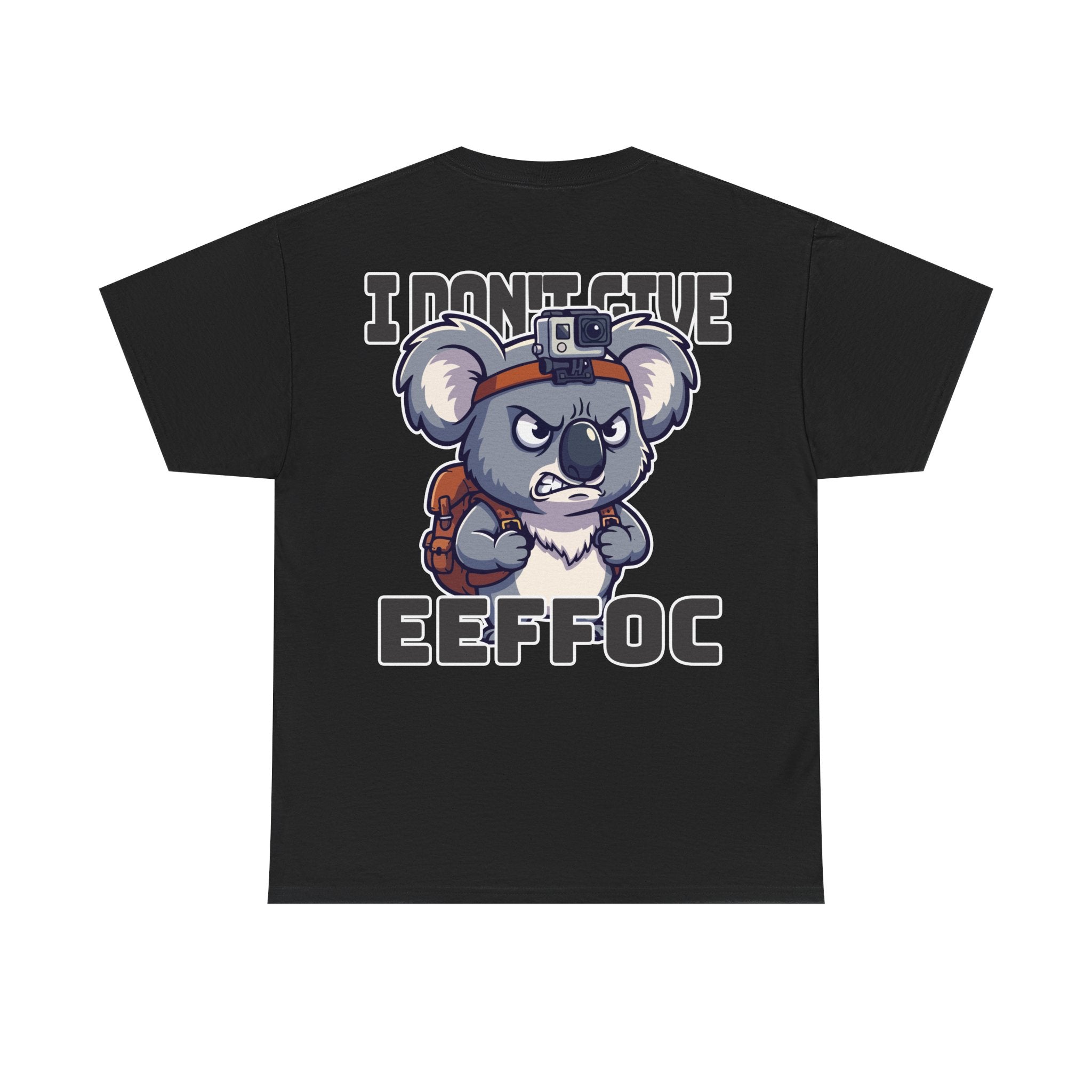 👕 Bellbird Hollow Tee "Eeffoc It Up with Olly Tee" 😎 BACK PRINT (Unisex Heavy Cotton)