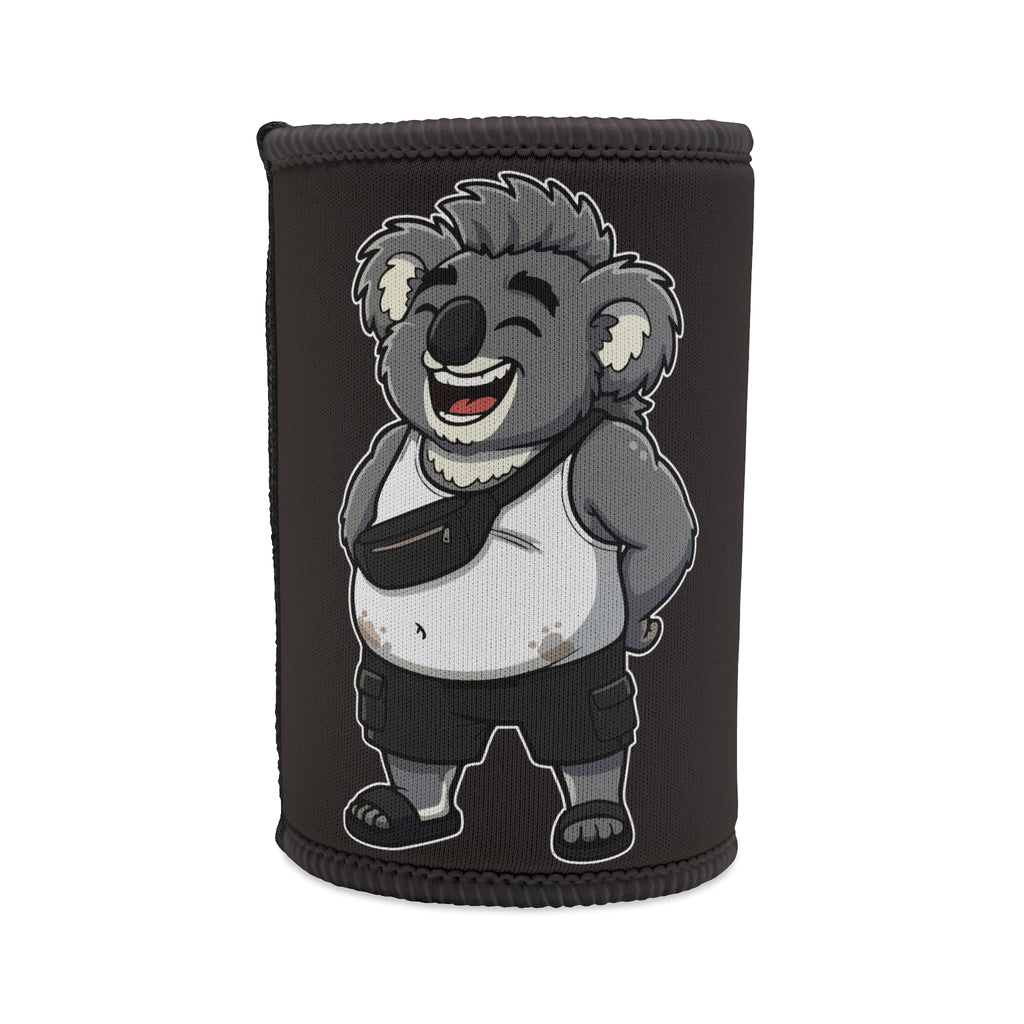 Gaz’s Laugh-It-Off Stubby Cooler – Black, Bold & Koala-Cool!