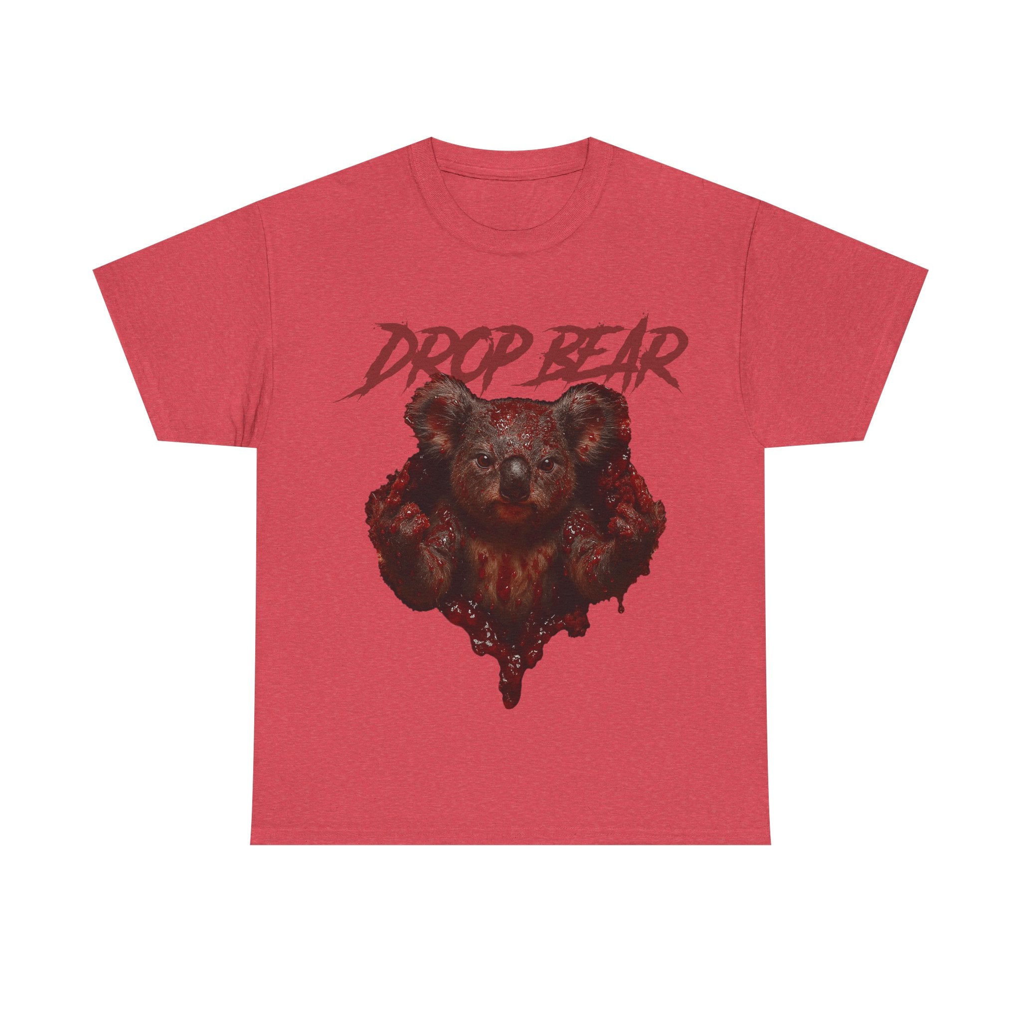 👕 Bellbird Hollow Tee – “DROP BEAR” 🐨 (Unisex Heavy Cotton)
