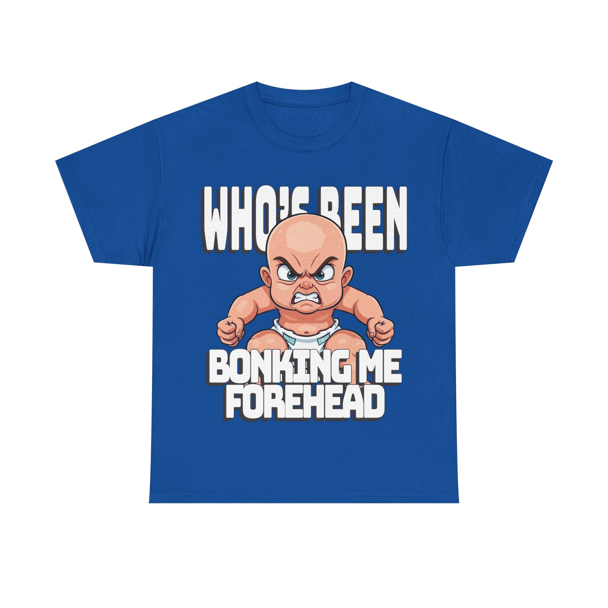 👕 Bellbird Hollow Tee "Who's Been Bonking Me Forehead " 😎😂 (Unisex Heavy Cotton)