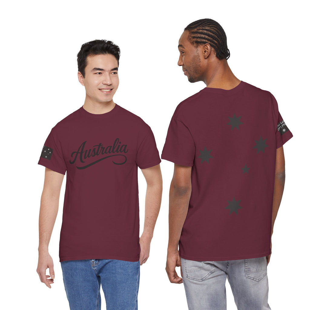 ⭐🇦🇺 Southern Stars Minimalist Tee – Quiet Aussie Pride (Unisex Heavy Cotton)