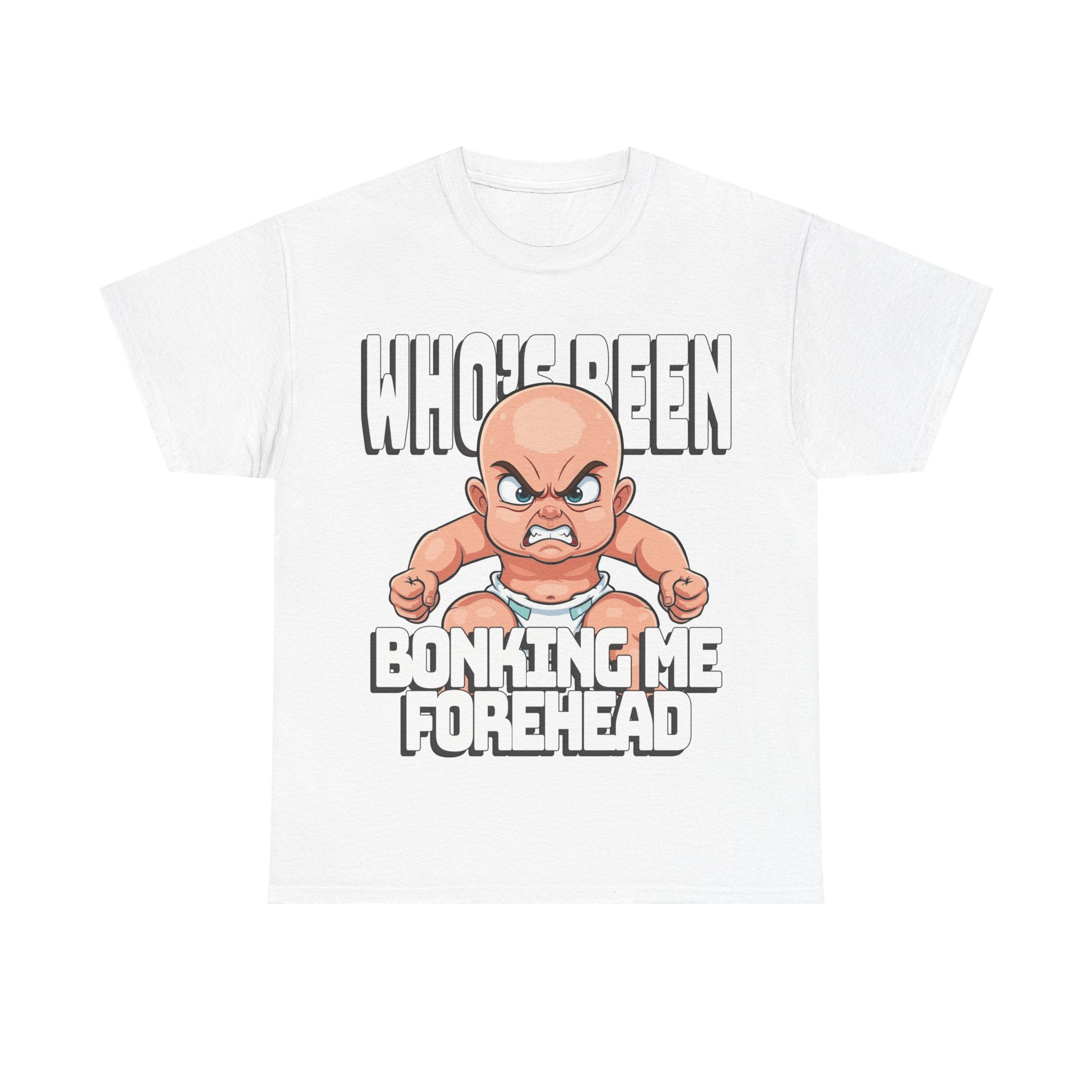 👕 Bellbird Hollow Tee "Who's Been Bonking Me Forehead " 😎😂 (Unisex Heavy Cotton)