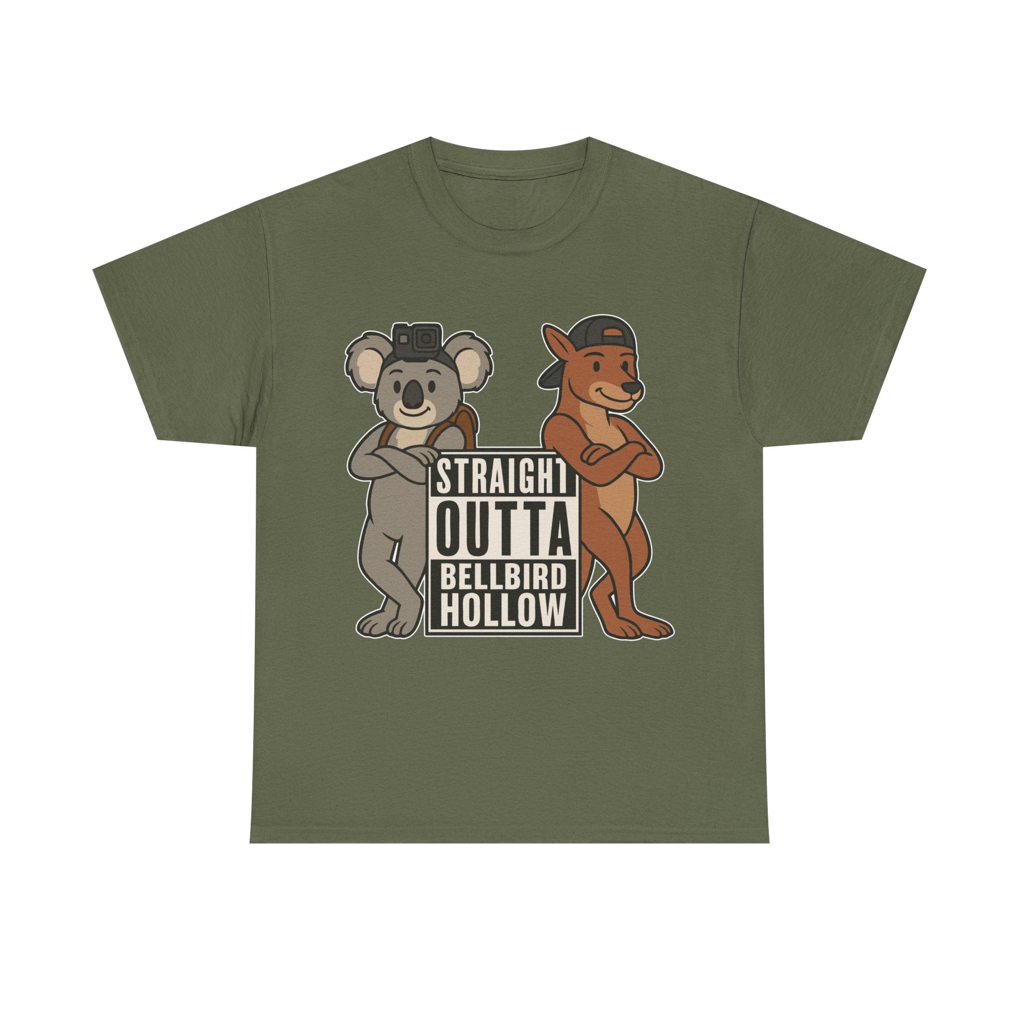 🦘 Bellbird Hollow Tee – “Straight Outta Bellbird Hollow” Unisex Heavy Cotton Shirt